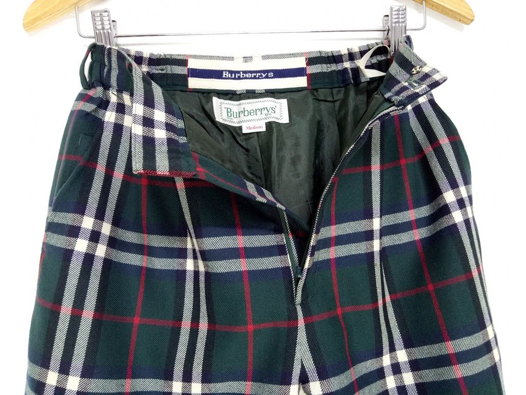 Burberry 💥Vintage Burberry's Wool💥Checker Plaid Pants Mods Style Size US 28 / EU 44 - 15 Thumbnail