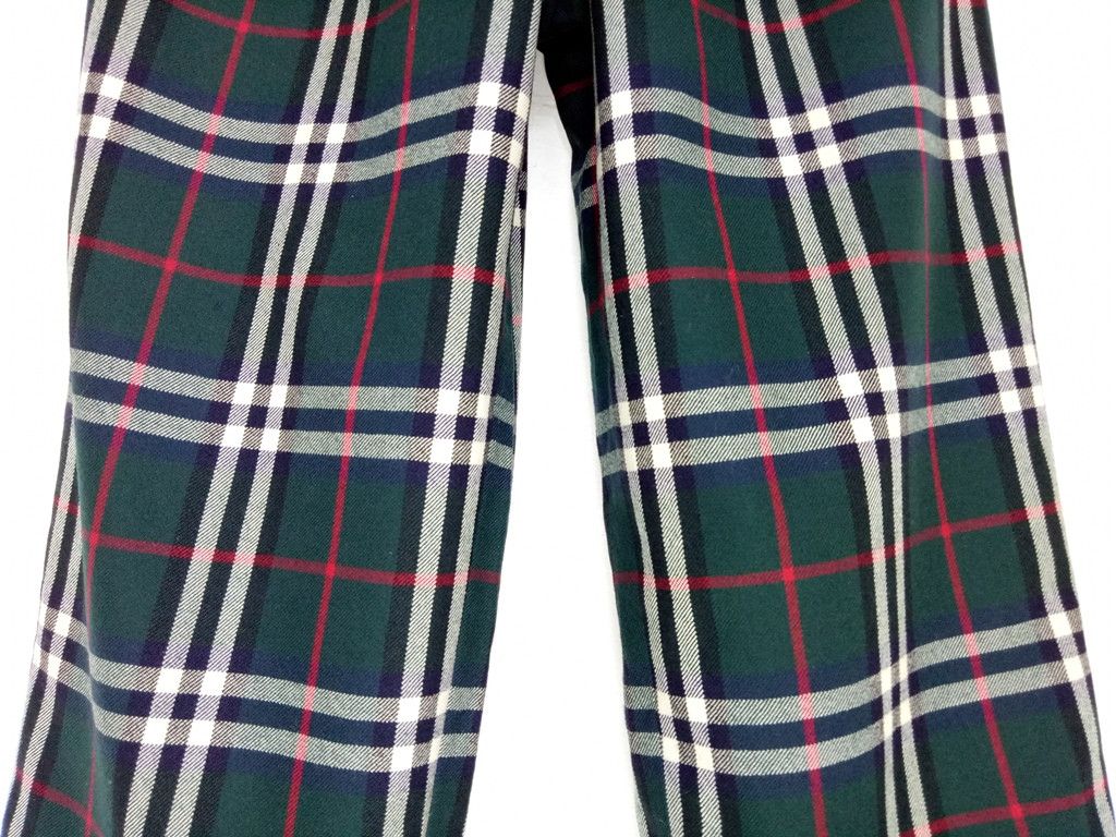 Burberry 💥Vintage Burberry's Wool💥Checker Plaid Pants Mods Style Size US 28 / EU 44 - 7 Thumbnail