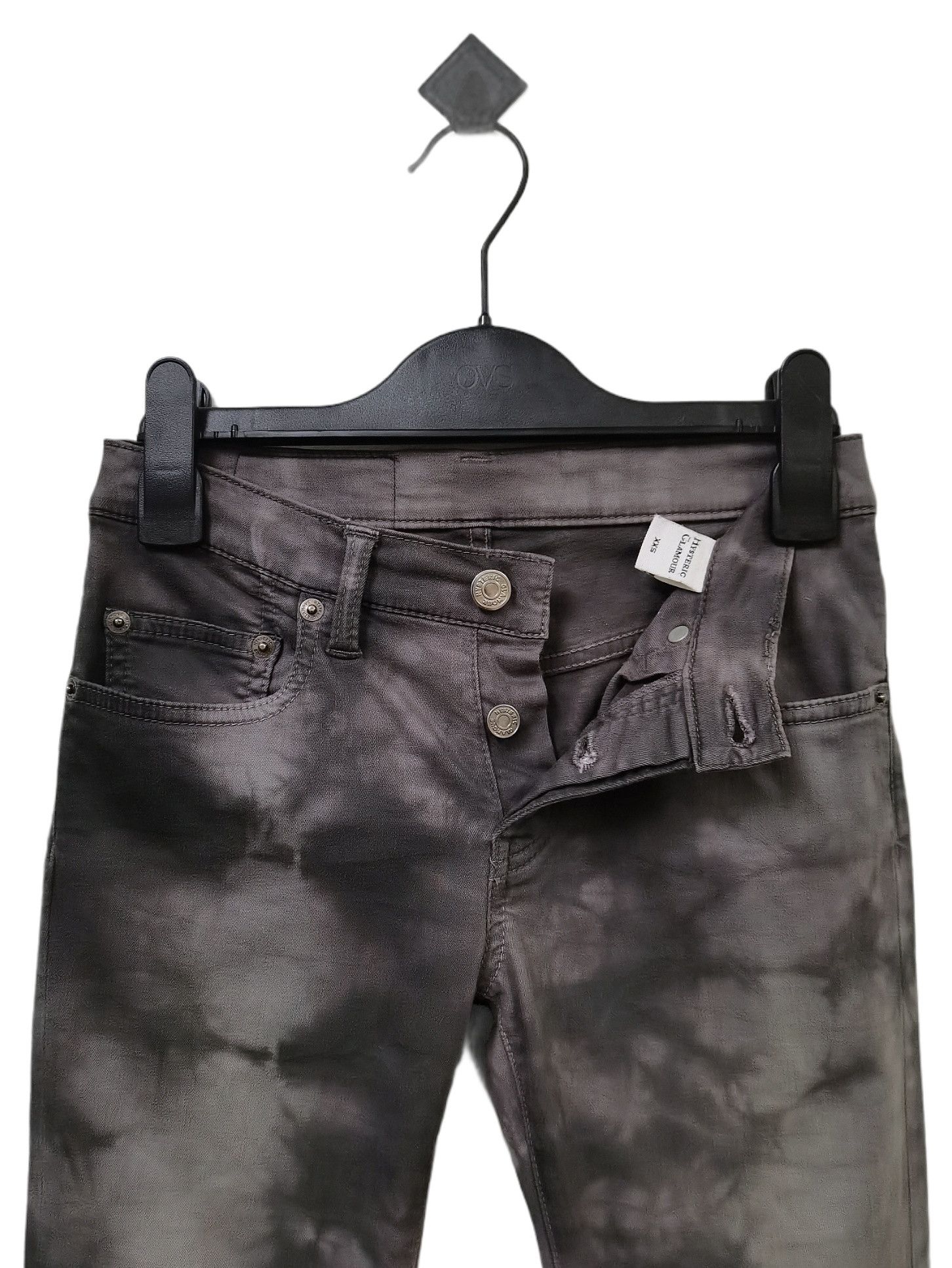 Hysteric Glamour 🔥🔥🔥Hysteric Glamour Punk Tie Dye Acid Wash Skinny Jeans Size US 26 / EU 42 - 13 Thumbnail