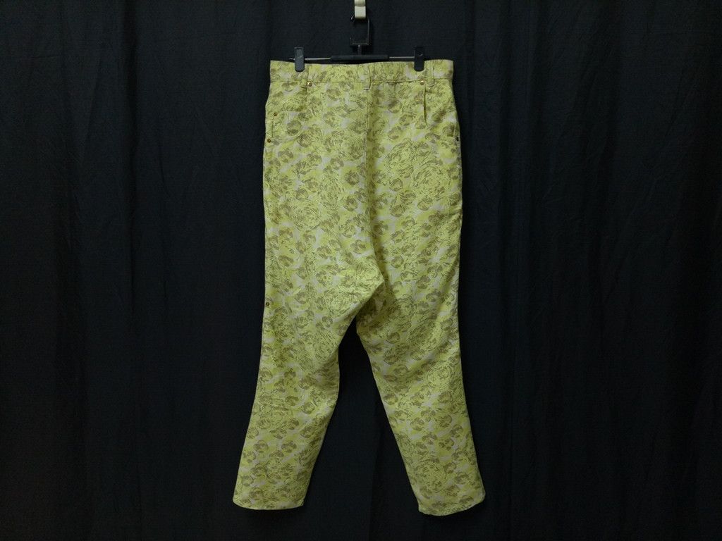 Issey Miyake 🔥🔥🔥Mercibeaucoup Floral Motif Drop Crotch Pants RARE Size US 32 / EU 48 - 10 Thumbnail