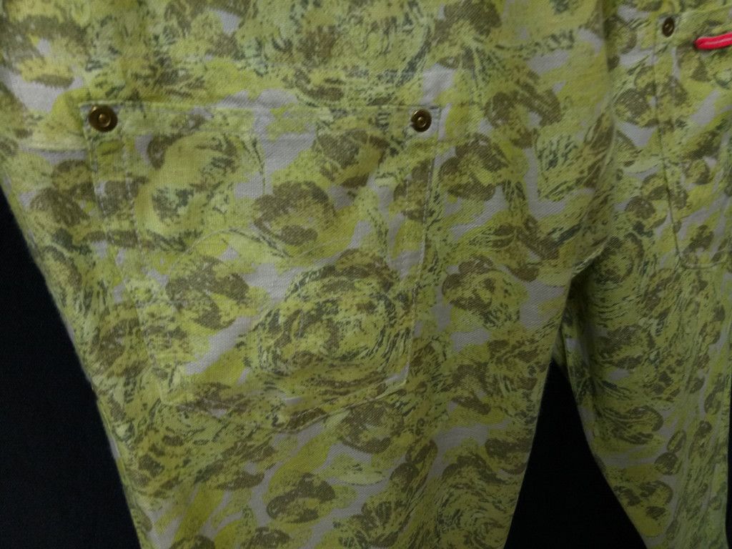 Issey Miyake 🔥🔥🔥Mercibeaucoup Floral Motif Drop Crotch Pants RARE Size US 32 / EU 48 - 6 Thumbnail