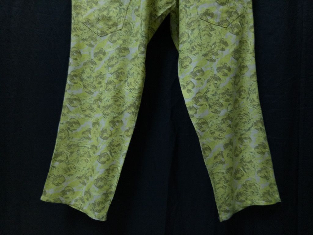 Issey Miyake 🔥🔥🔥Mercibeaucoup Floral Motif Drop Crotch Pants RARE Size US 32 / EU 48 - 9 Thumbnail