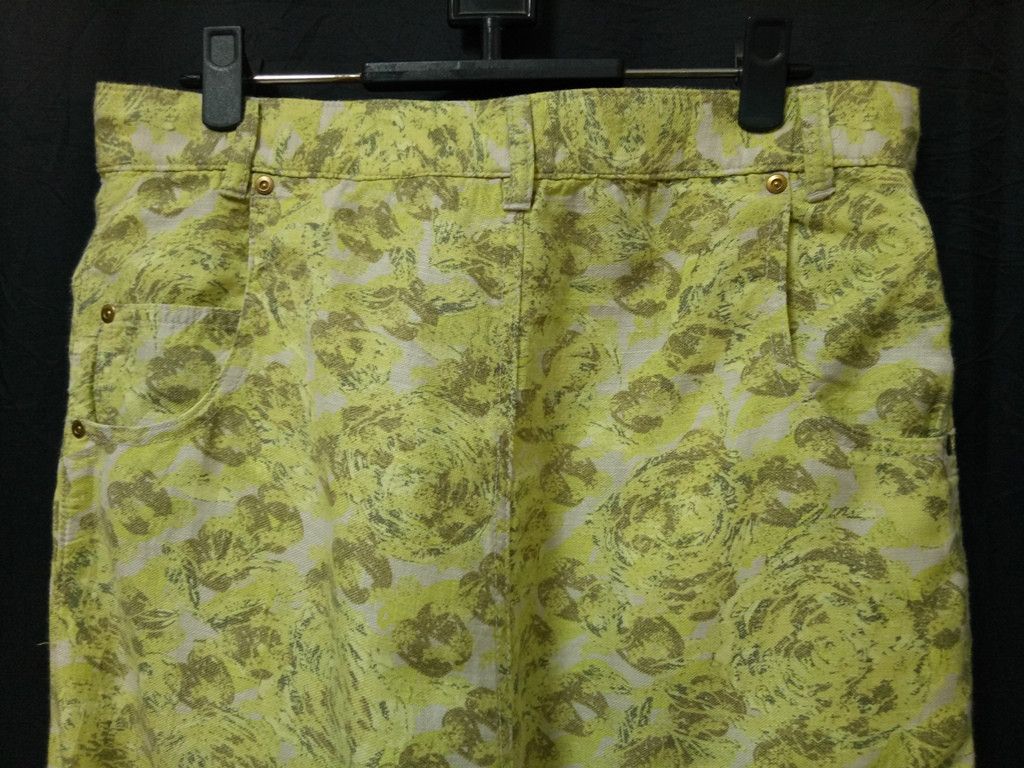 Issey Miyake 🔥🔥🔥Mercibeaucoup Floral Motif Drop Crotch Pants RARE Size US 32 / EU 48 - 11 Thumbnail