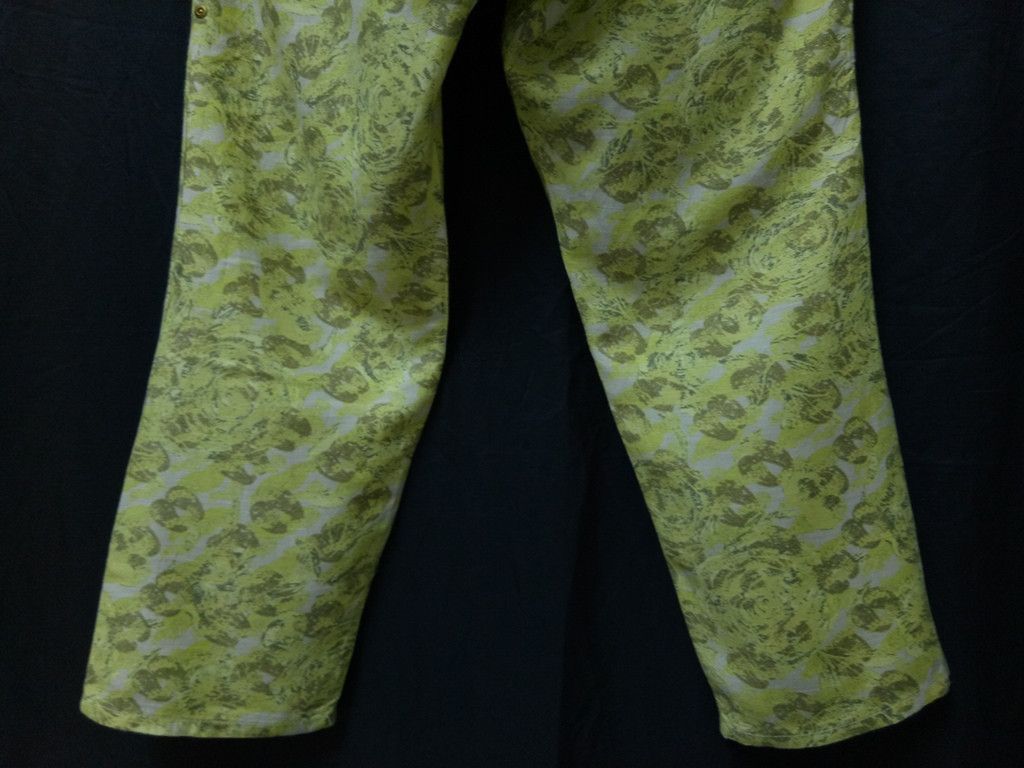Issey Miyake 🔥🔥🔥Mercibeaucoup Floral Motif Drop Crotch Pants RARE Size US 32 / EU 48 - 15 Thumbnail