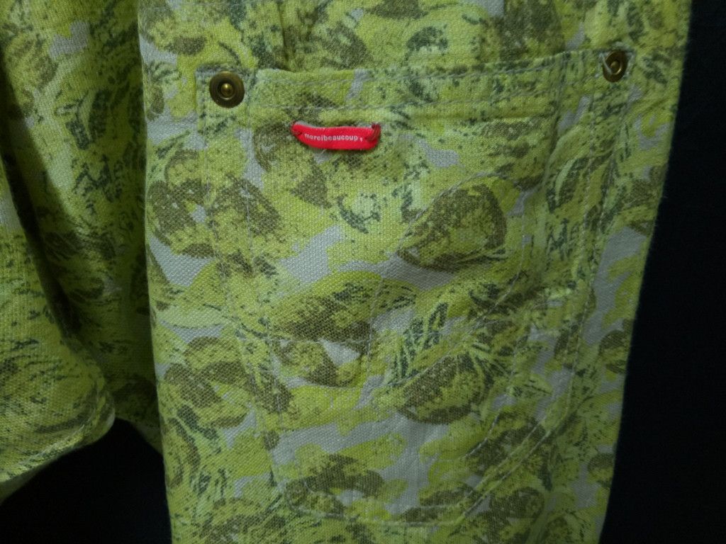 Issey Miyake 🔥🔥🔥Mercibeaucoup Floral Motif Drop Crotch Pants RARE Size US 32 / EU 48 - 7 Thumbnail