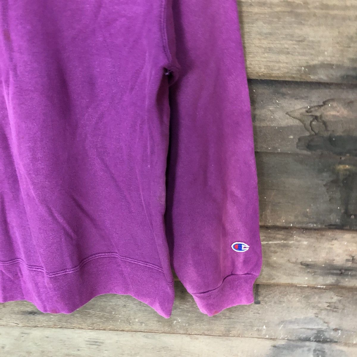 Champion Champion vintage faded Purple Sweathshirt #062B Size US L / EU 52-54 / 3 - 5 Thumbnail