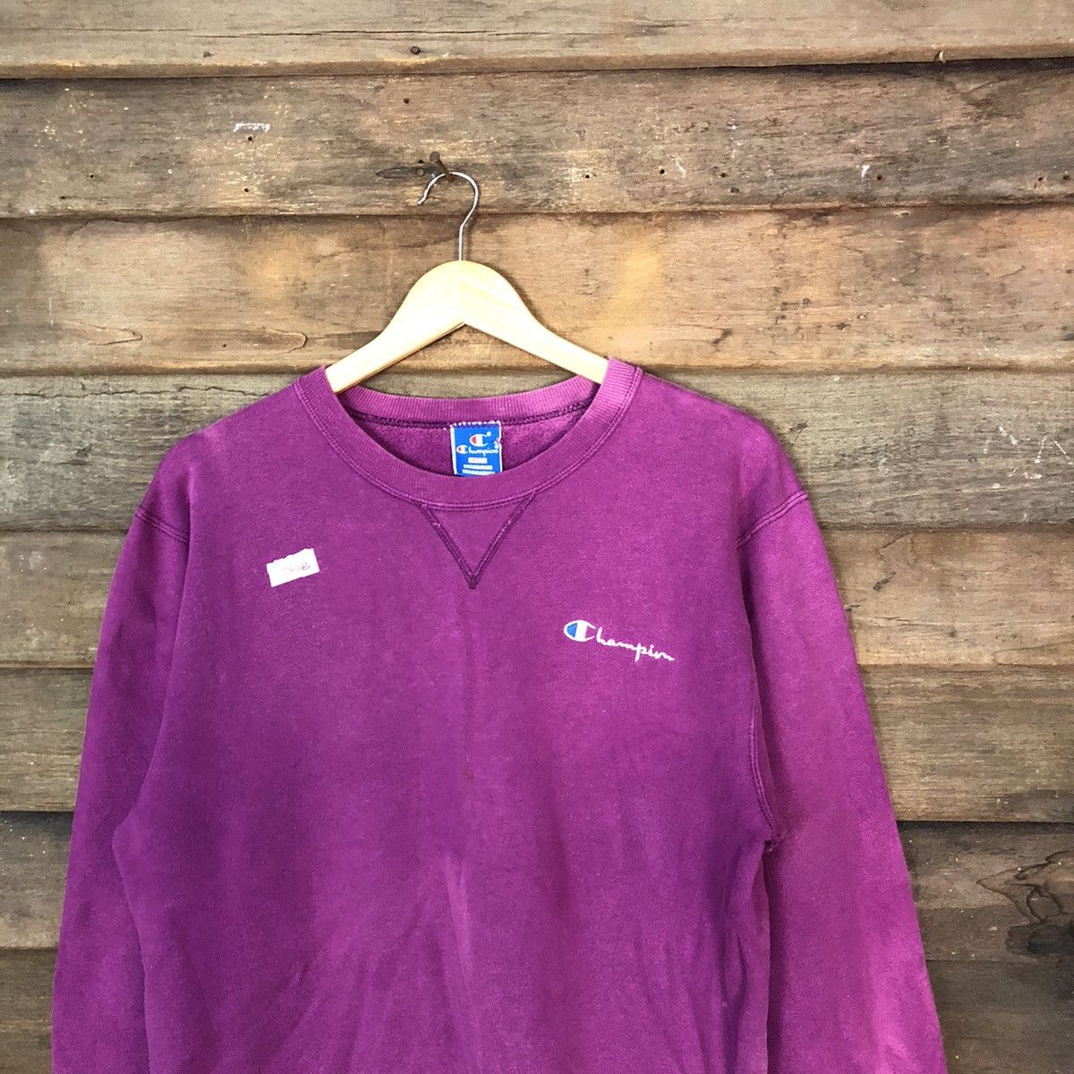 Champion Champion vintage faded Purple Sweathshirt #062B Size US L / EU 52-54 / 3 - 2 Thumbnail