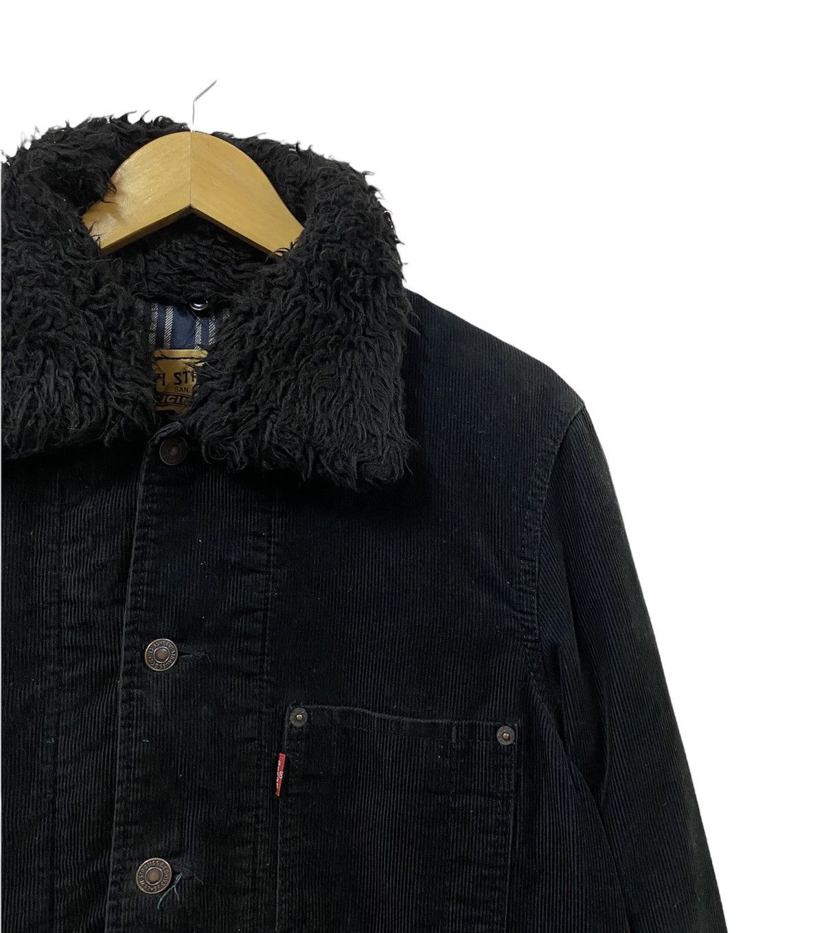 Levi's Vintage 90’s Levi’s Velvet soft denim sherpa Size US M / EU 48-50 / 2 - 6 Thumbnail
