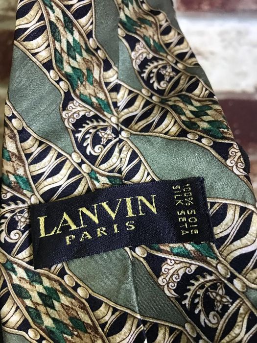 lanvin tie clip