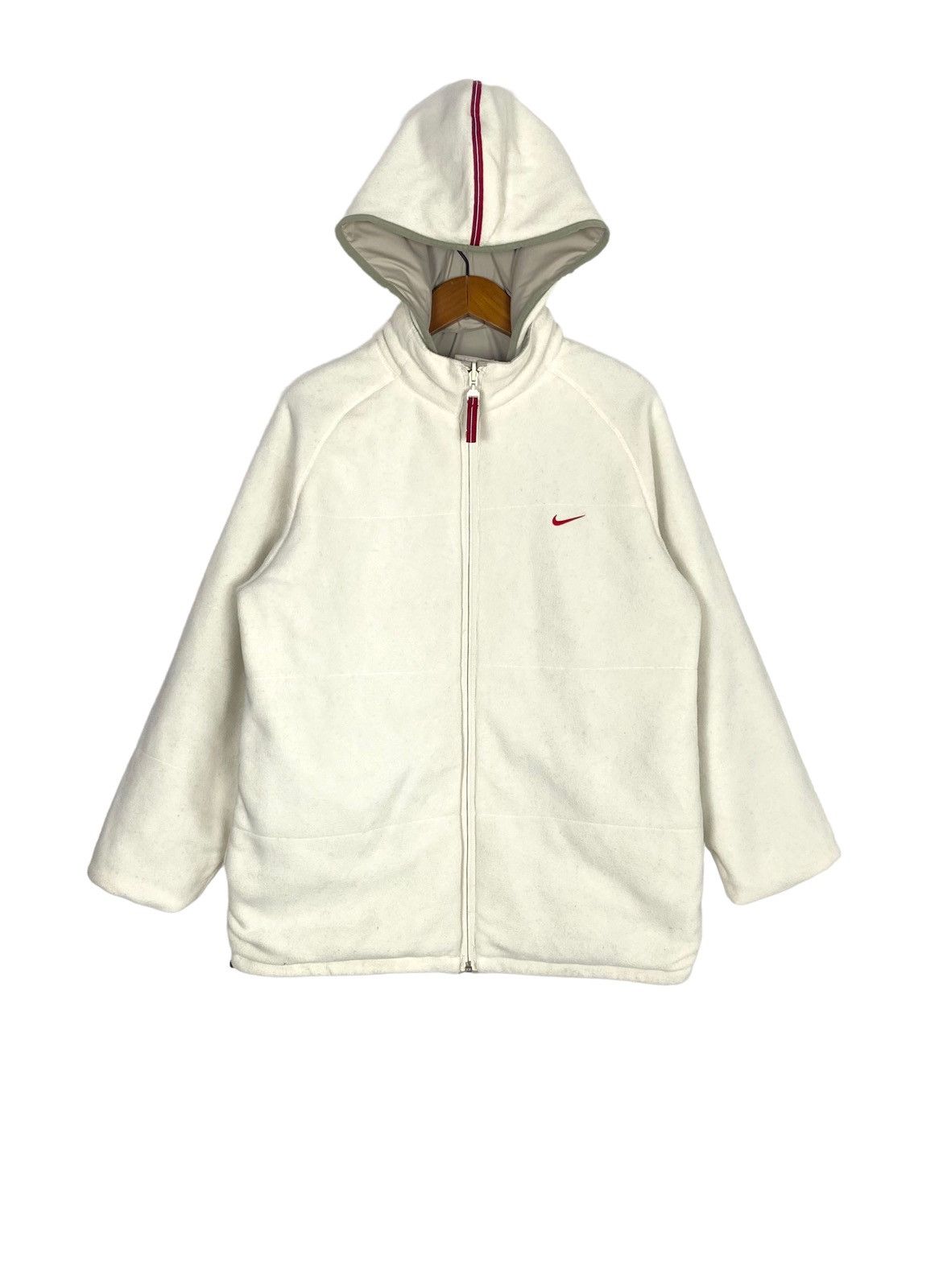 Nike Rare‼️ Nike Hoodie Reversible Small Logo Jacket Size L / US 10 / IT 46 - 5 Thumbnail