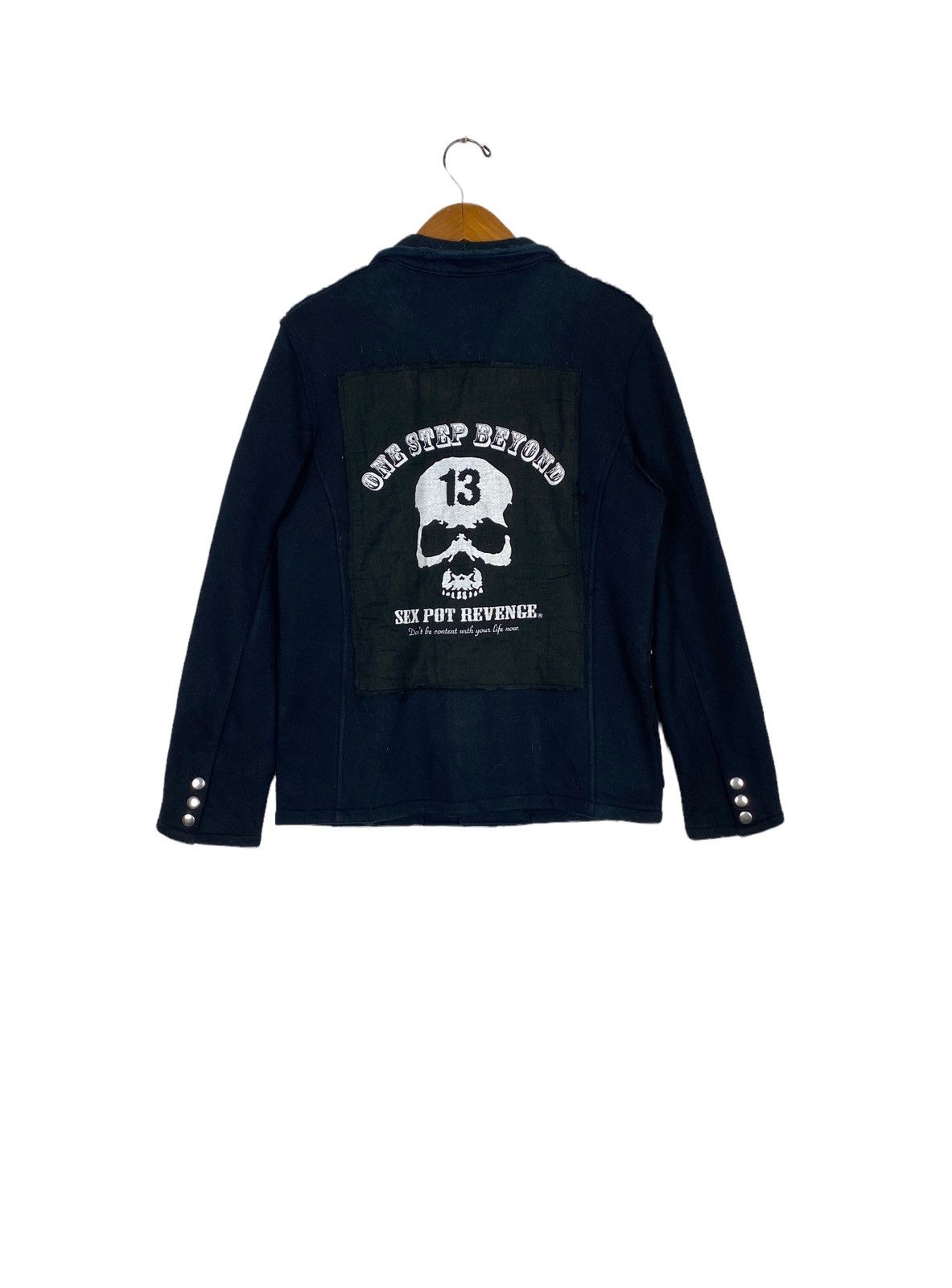 Japanese Brand FINALDROP Sex Pot Revenge for The Punx Anarchy Patch Sweater Size US M / EU 48-50 / 2 - 3 Thumbnail