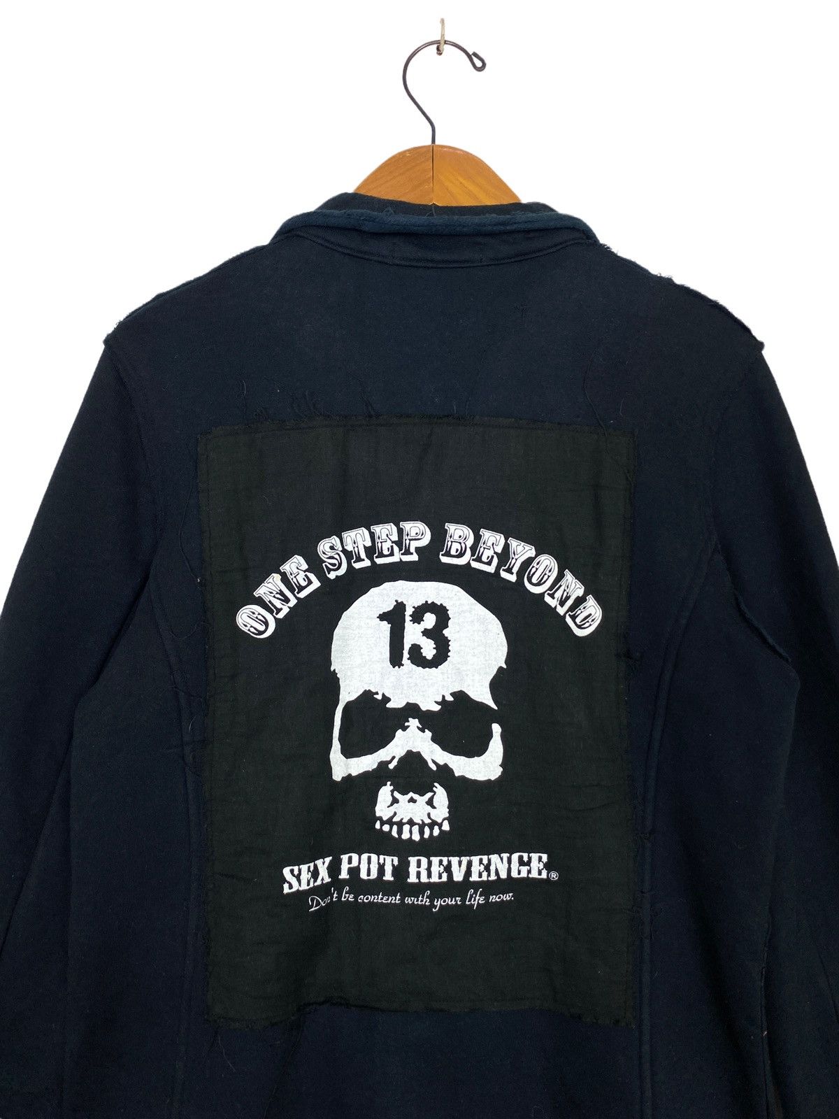 Japanese Brand FINALDROP Sex Pot Revenge for The Punx Anarchy Patch Sweater Size US M / EU 48-50 / 2 - 4 Thumbnail