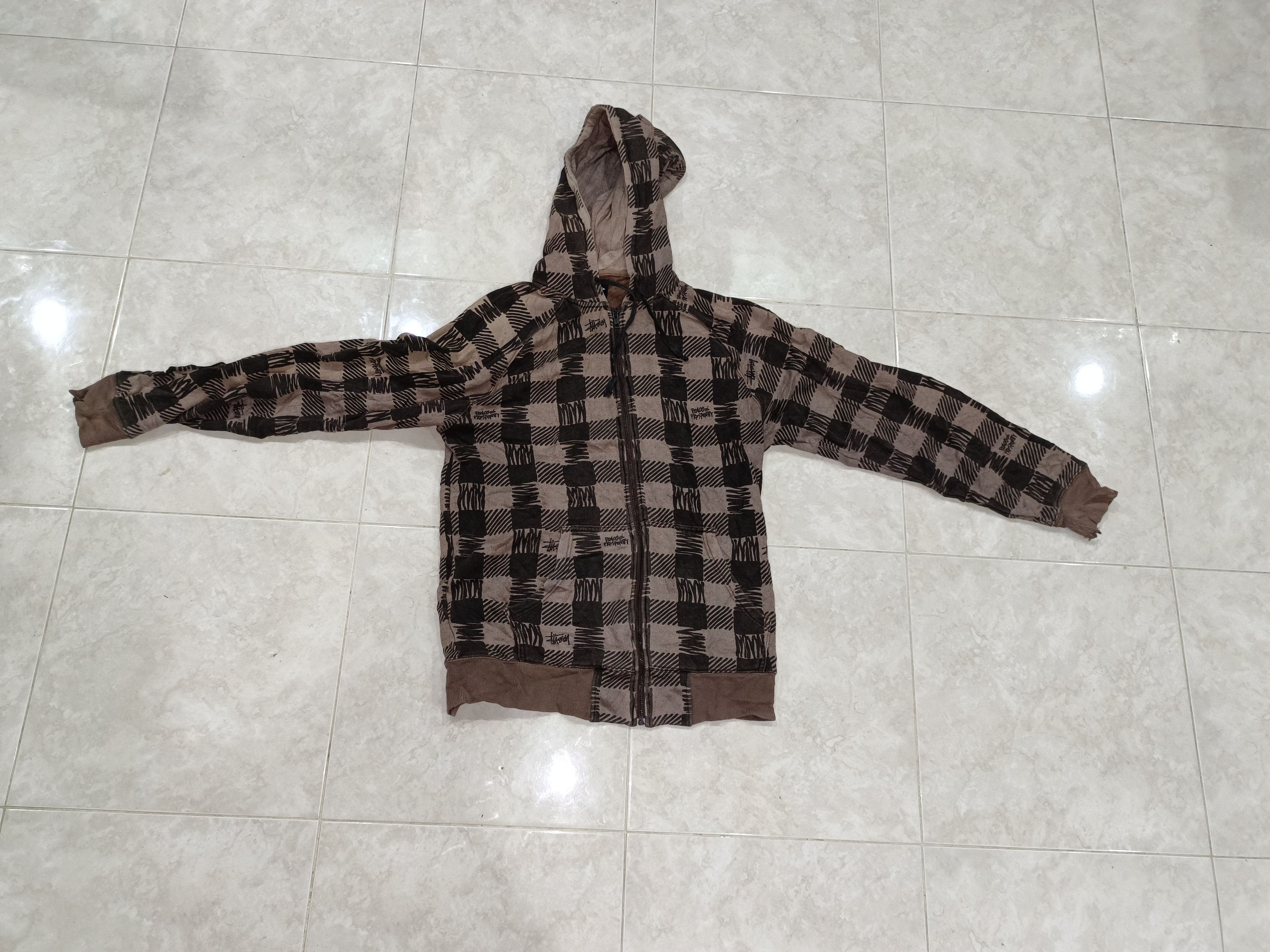Stussy hoodie full print all over me hoodi