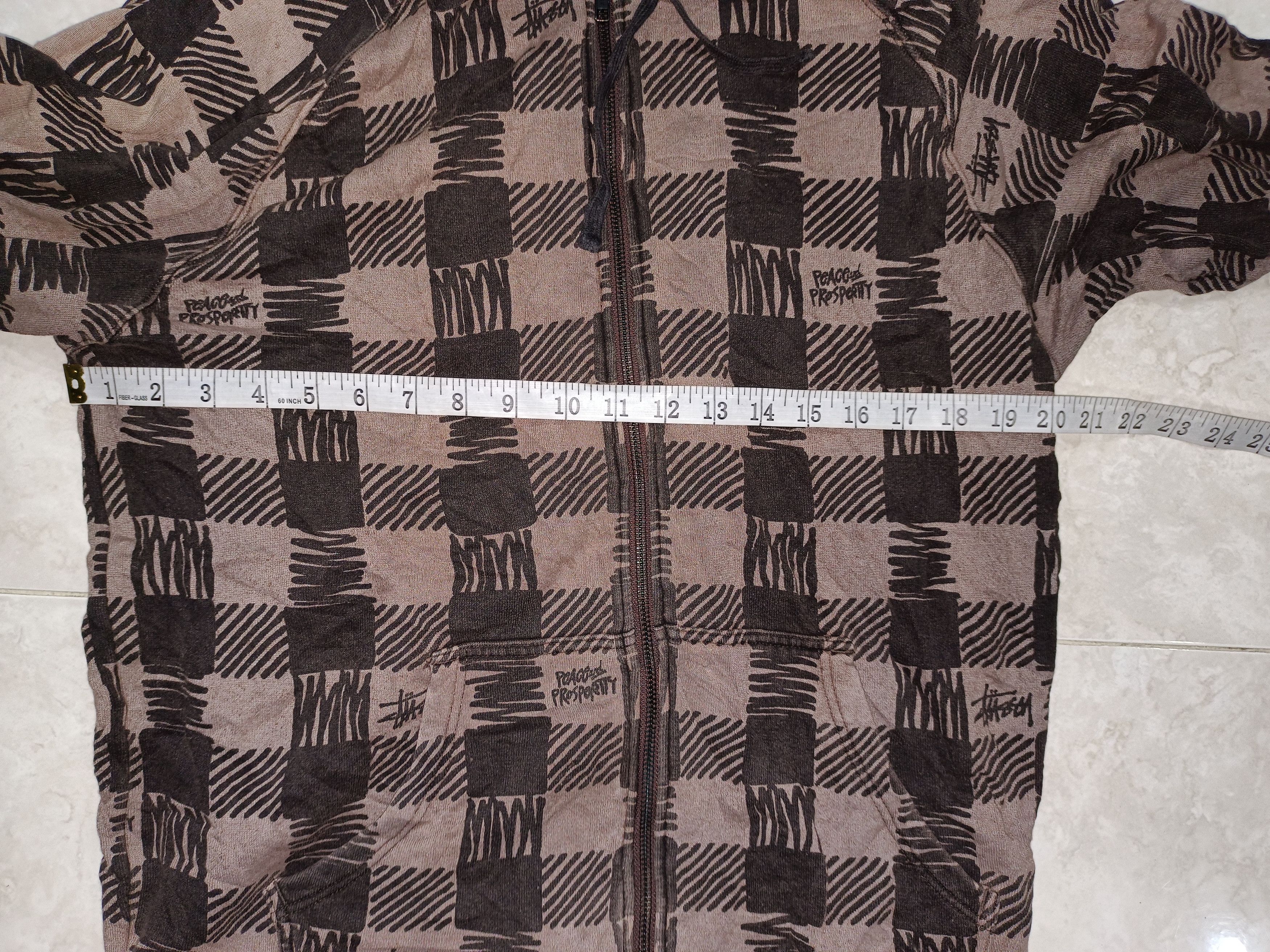 Stussy Stussy hoodie full print all over me hoodi Size US M / EU 48-50 / 2 - 7 Thumbnail