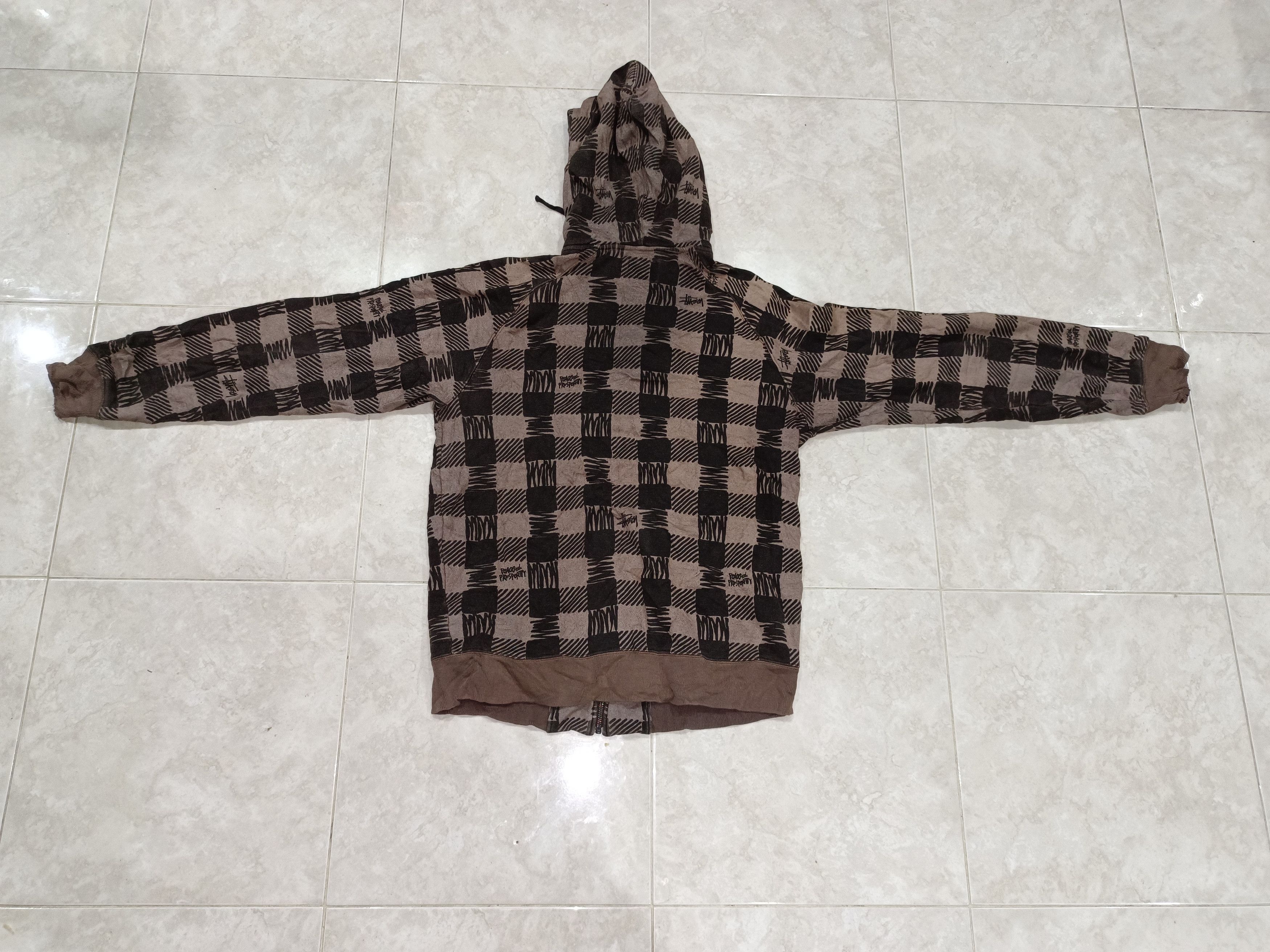 Stussy Stussy hoodie full print all over me hoodi Size US M / EU 48-50 / 2 - 11 Thumbnail