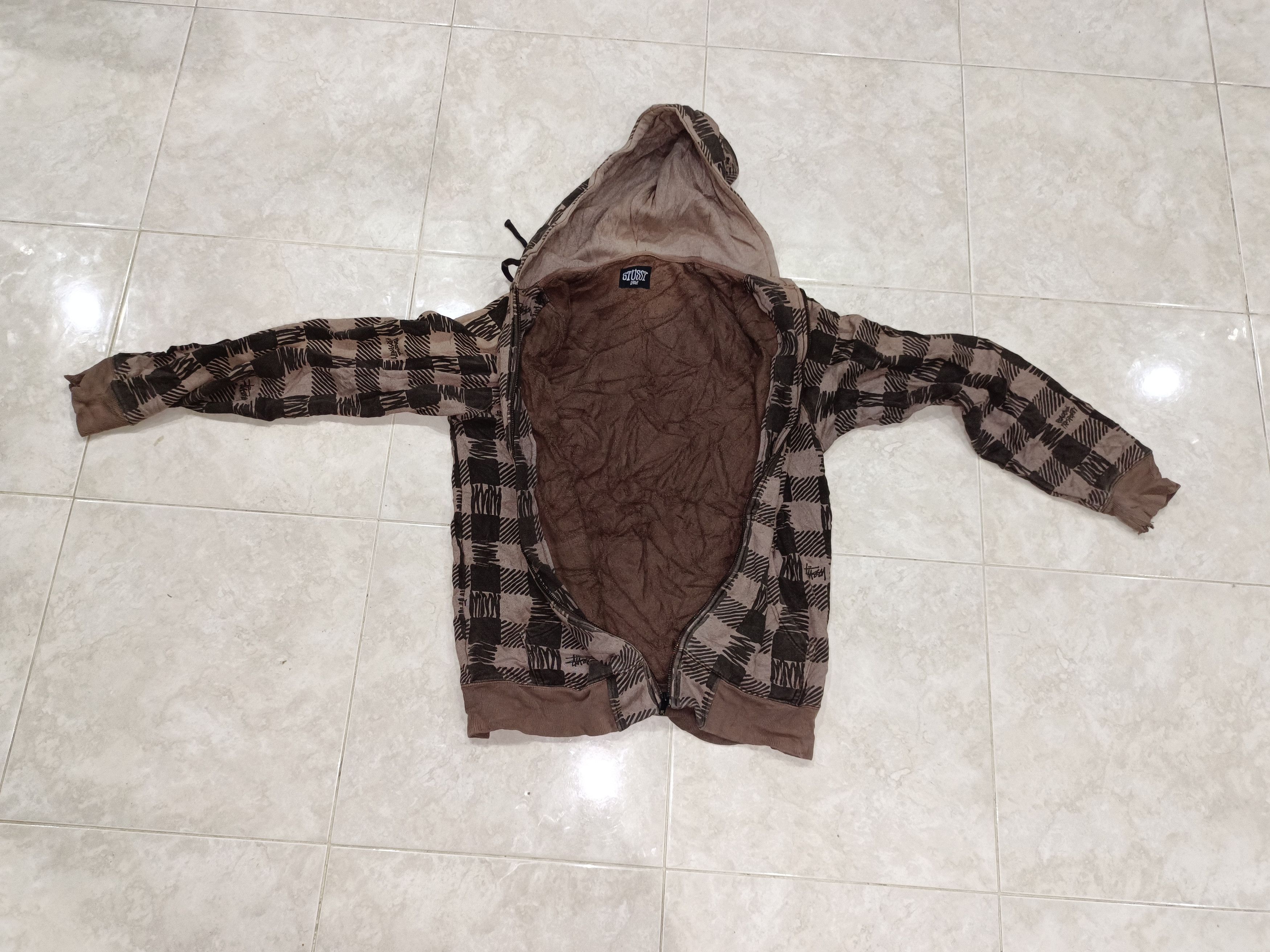 Stussy Stussy hoodie full print all over me hoodi Size US M / EU 48-50 / 2 - 10 Thumbnail