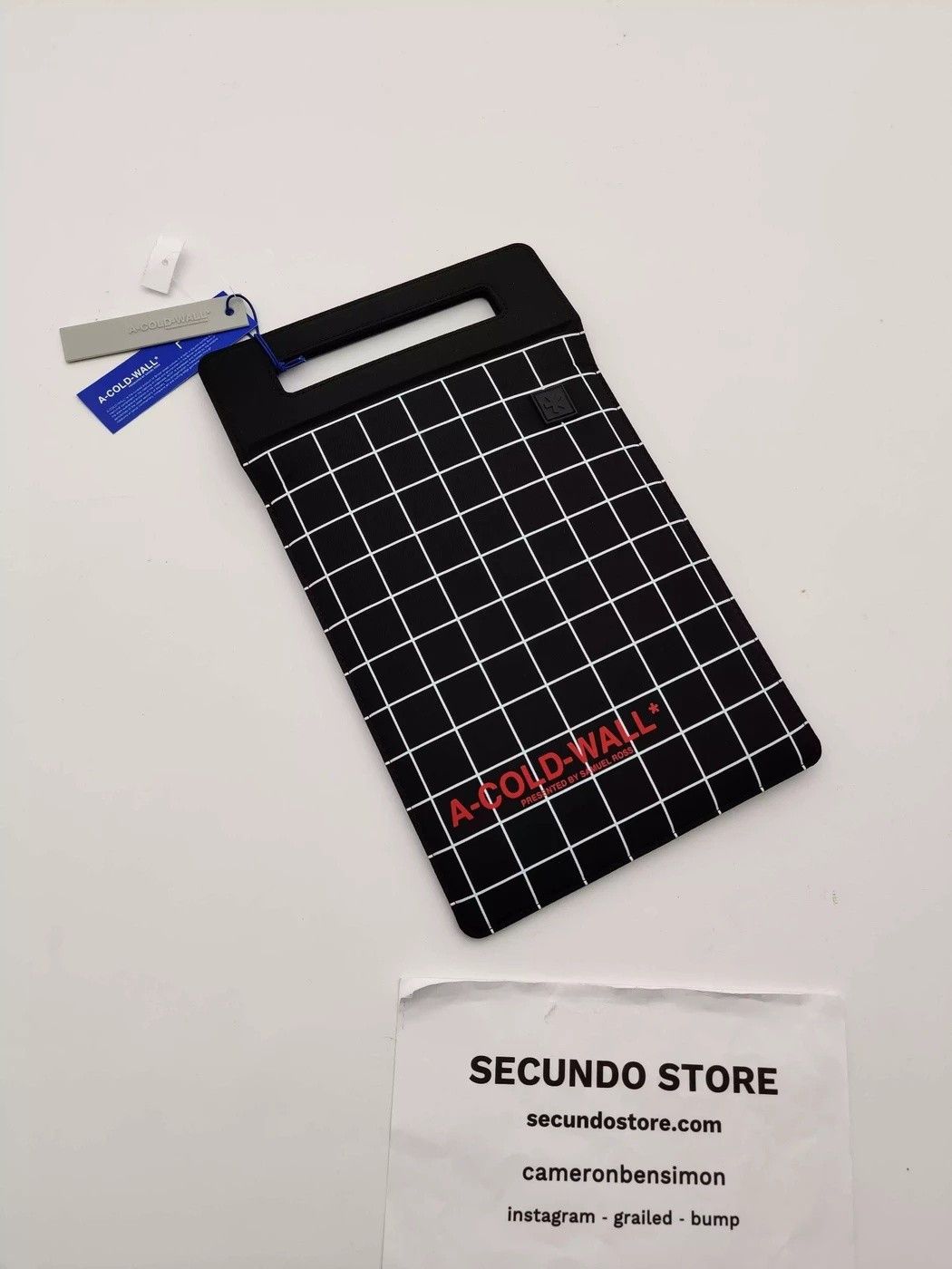 A-COLD-WALL* ⚡️QUICK SALE⚡️A Cold Wall Grid Black Bag Size ONE SIZE - 2 Thumbnail
