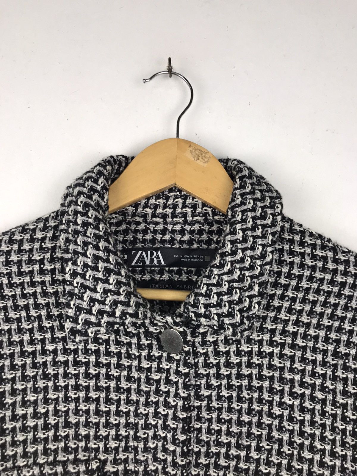 Zara 🔥Rare🔥Vintage Zara Knit Full Button Jacket Size M / US 6-8 / IT 42-44 - 3 Thumbnail