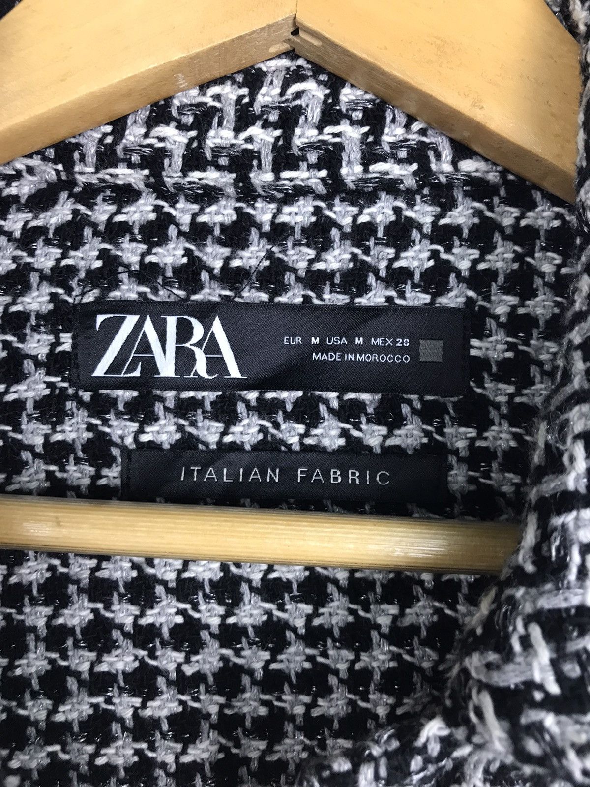 Zara 🔥Rare🔥Vintage Zara Knit Full Button Jacket Size M / US 6-8 / IT 42-44 - 4 Thumbnail