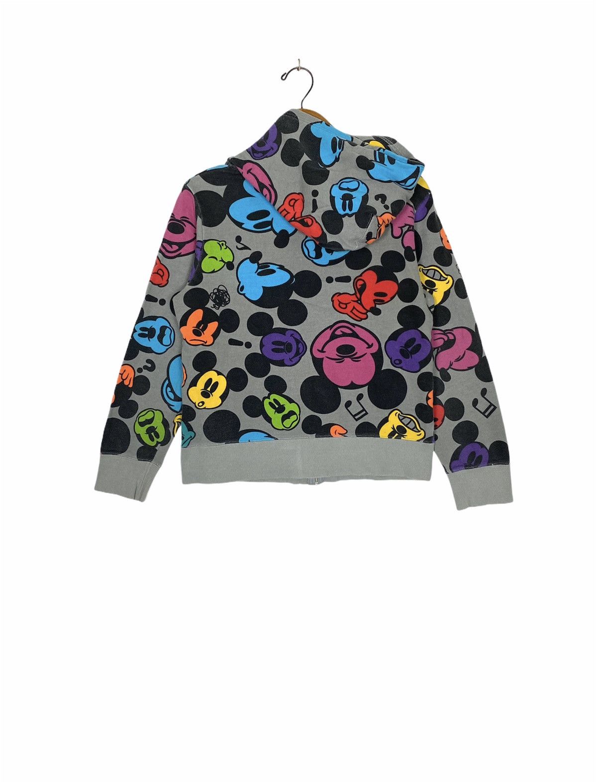 Disney Rare‼️Mickey Mouse Full Print Hoodie Small Size (Women Size) Size ONE SIZE - 2 Thumbnail