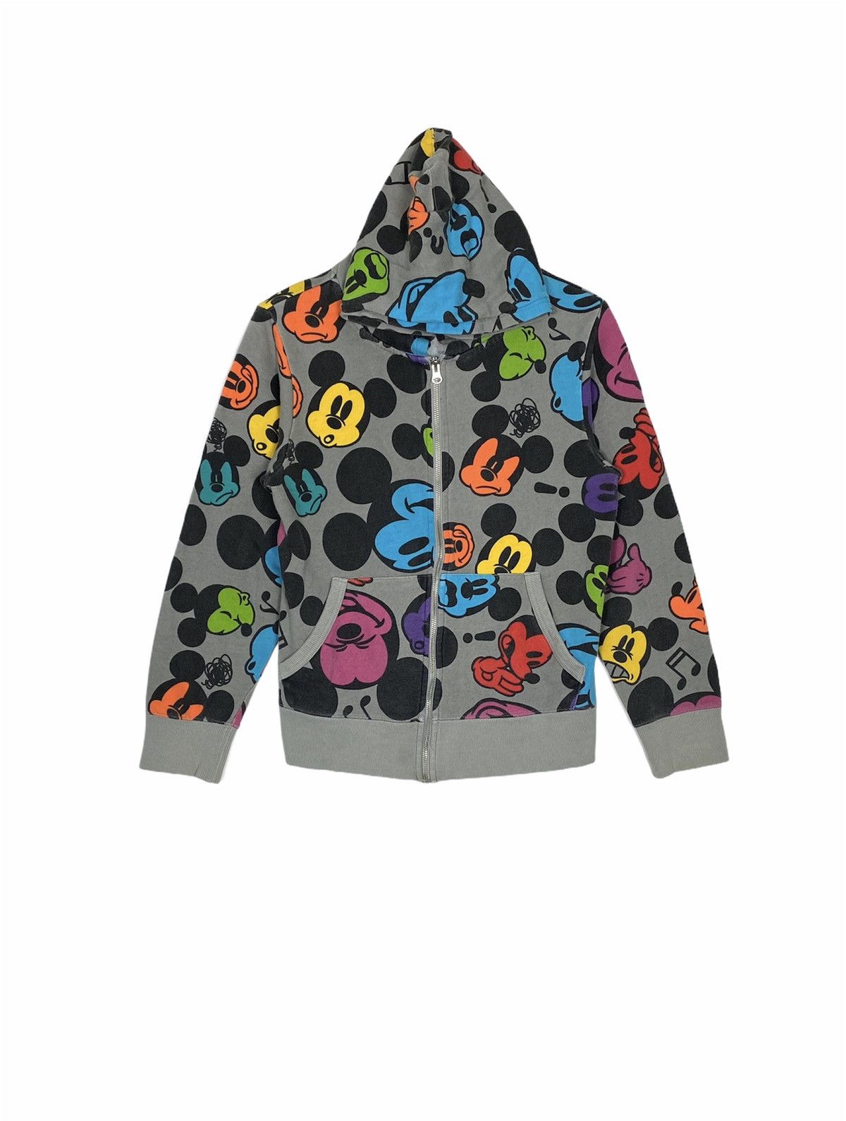 Disney Rare‼️Mickey Mouse Full Print Hoodie Small Size (Women Size) Size ONE SIZE - 1 Thumbnail