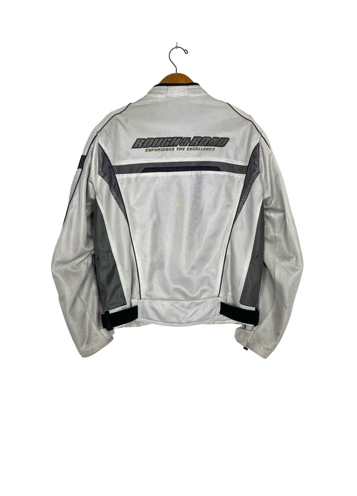 Japanese Brand Rare‼️ Rough & Road Biker Riding Jacket Spellout Size US M / EU 48-50 / 2 - 4 Thumbnail