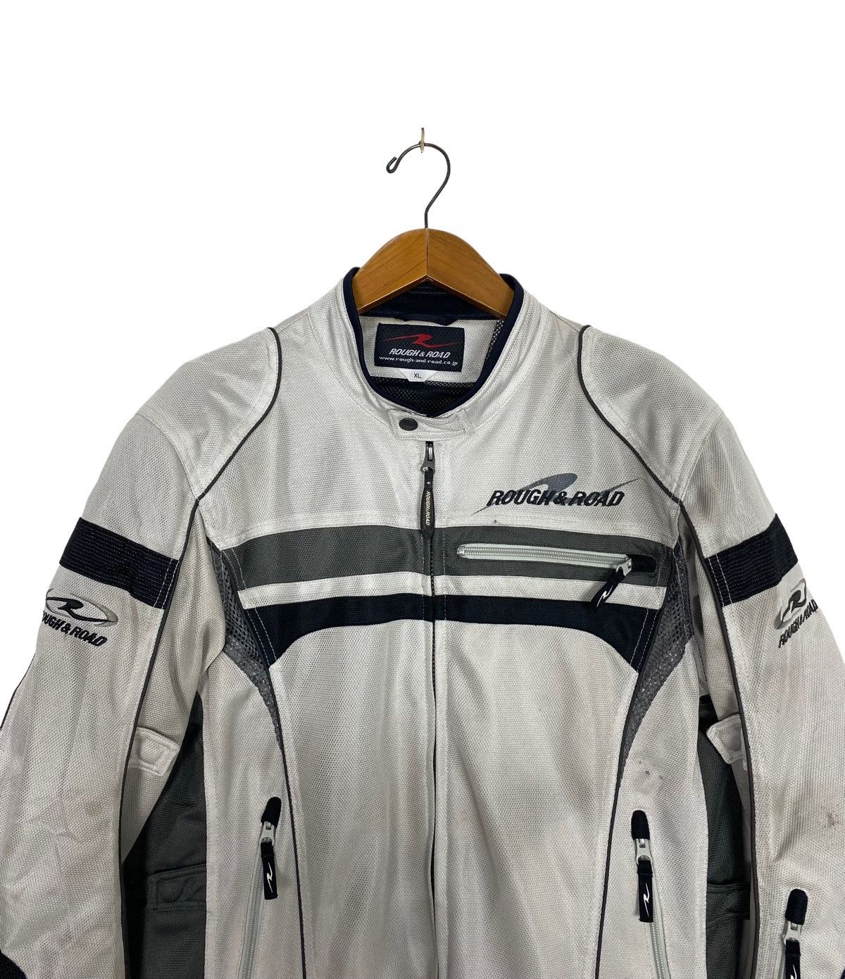 Japanese Brand Rare‼️ Rough & Road Biker Riding Jacket Spellout Size US M / EU 48-50 / 2 - 3 Thumbnail