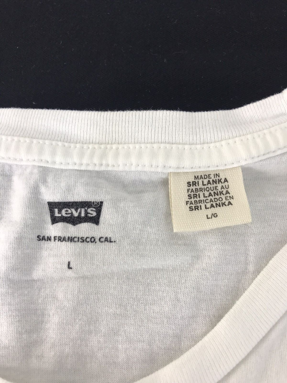 Levi's × Levi's Vintage Clothing × Vintage Vintage Levi’s San Francisco Big Logo T-shirt Tee Printed Size L / US 10 / IT 46 - 4 Thumbnail