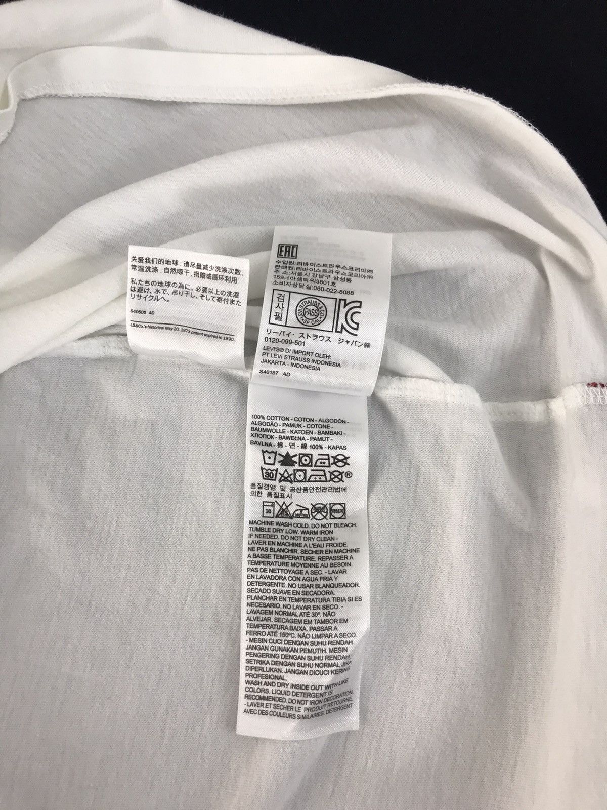 Levi's × Levi's Vintage Clothing × Vintage Vintage Levi’s San Francisco Big Logo T-shirt Tee Printed Size L / US 10 / IT 46 - 6 Thumbnail