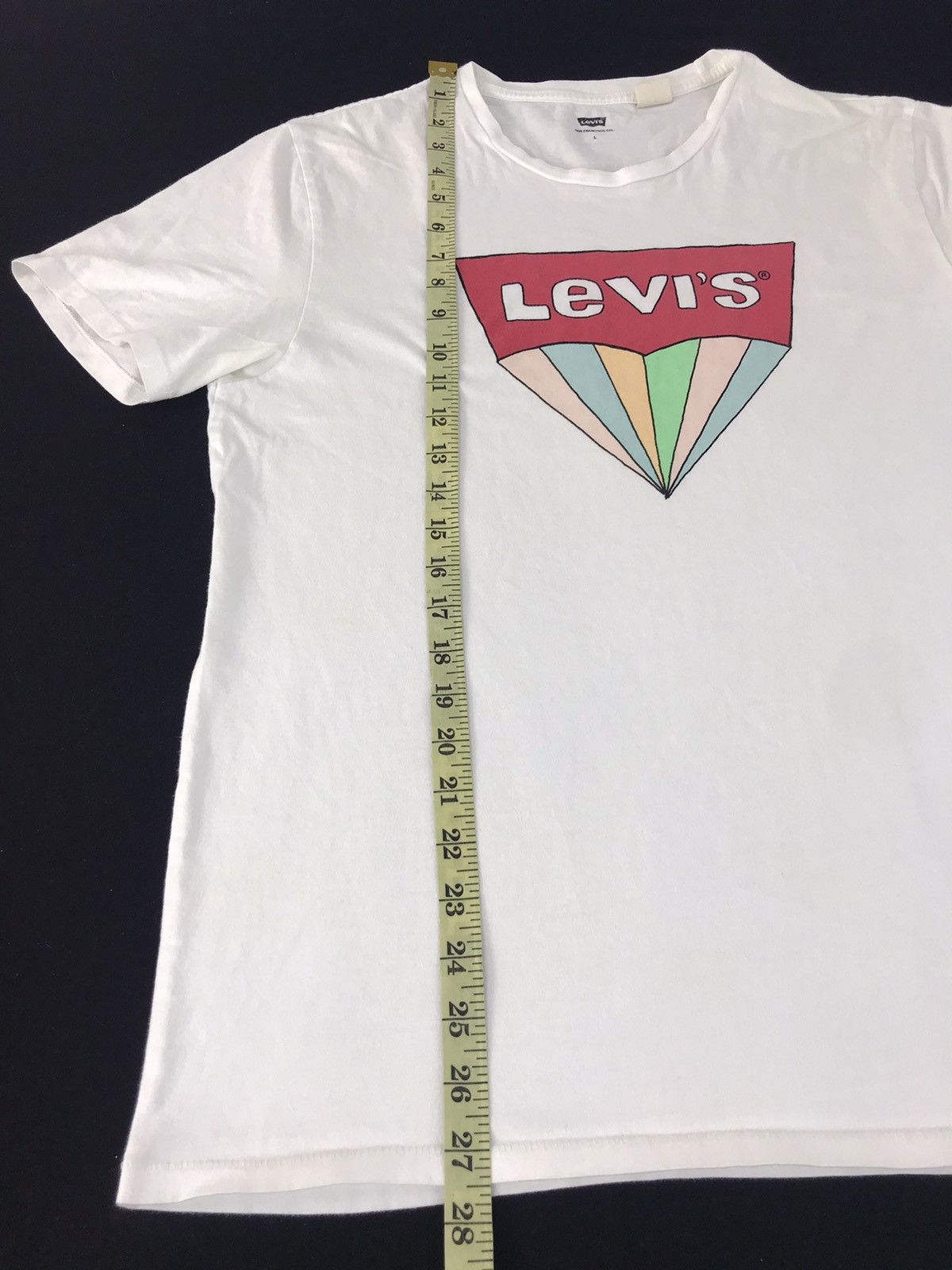 Levi's × Levi's Vintage Clothing × Vintage Vintage Levi’s San Francisco Big Logo T-shirt Tee Printed Size L / US 10 / IT 46 - 10 Thumbnail