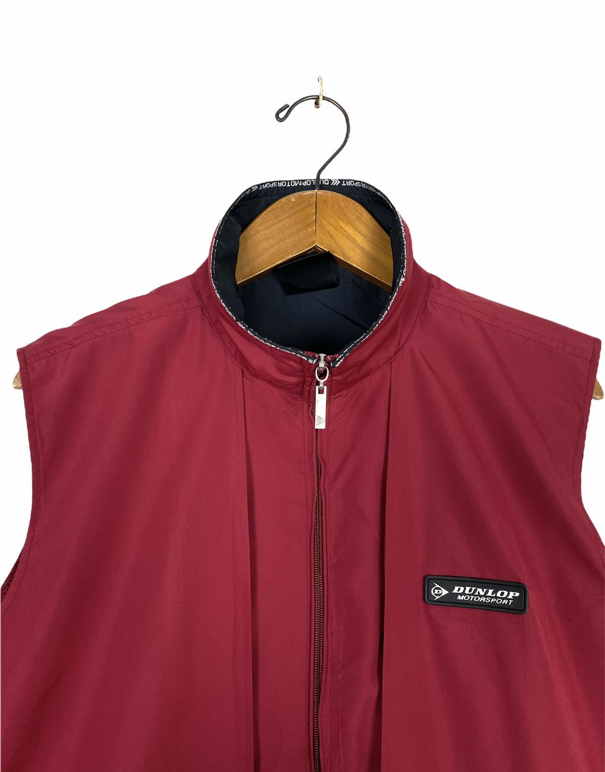 Dunlop Rare‼️ Dunlop Motorsport Windbreker Vest Large Size Size US L / EU 52-54 / 3 - 2 Thumbnail