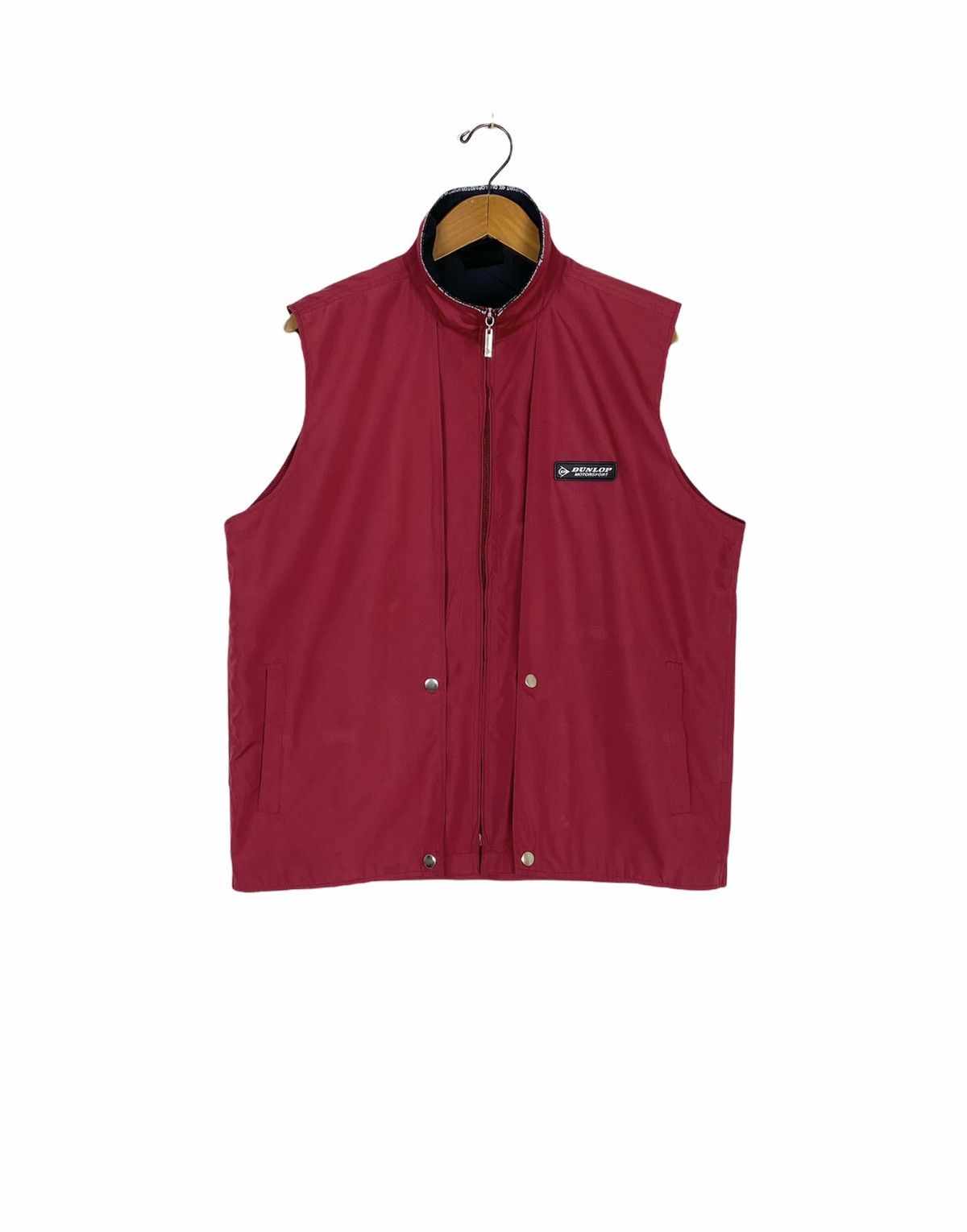 Dunlop Rare‼️ Dunlop Motorsport Windbreker Vest Large Size Size US L / EU 52-54 / 3 - 1 Thumbnail