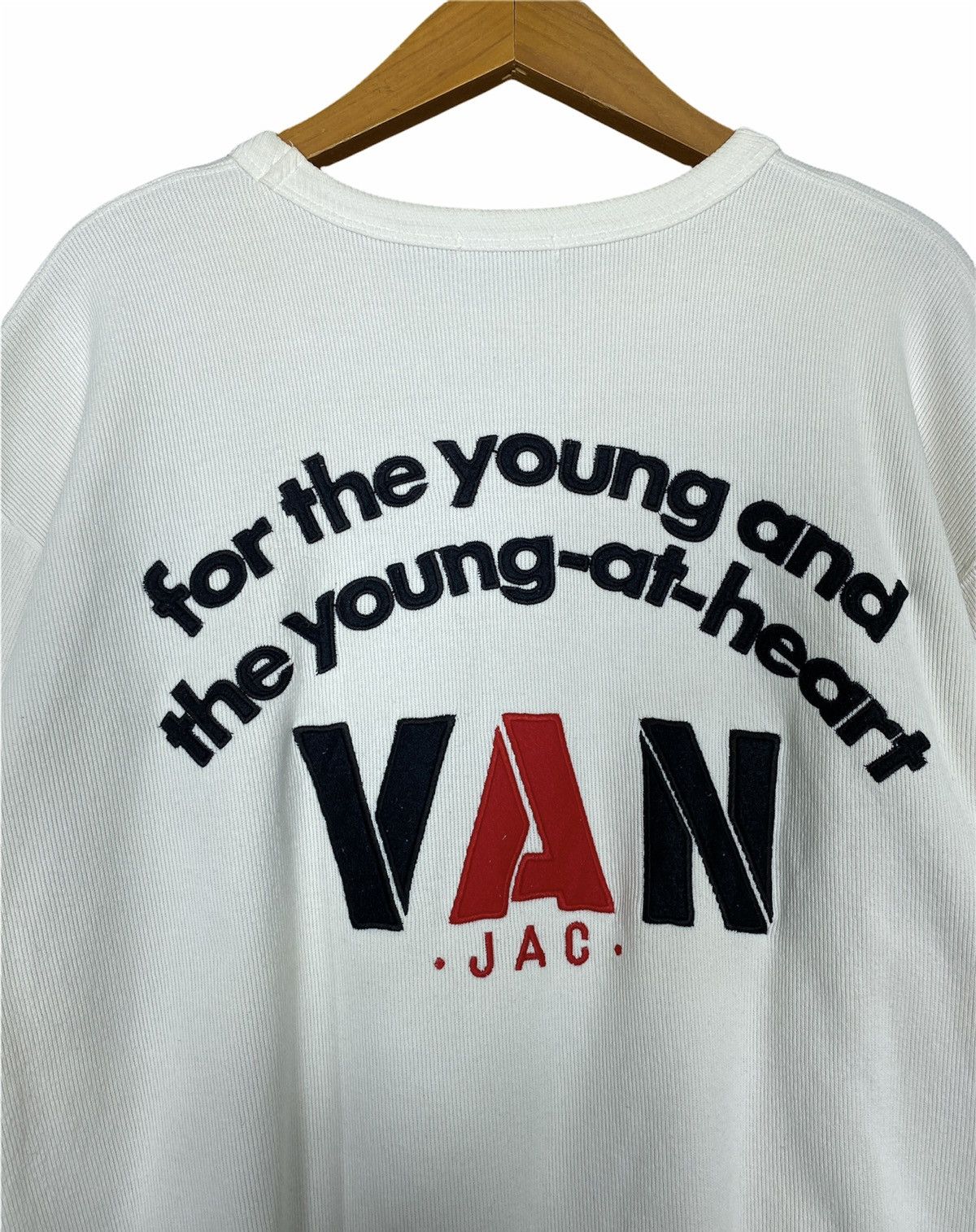 Japanese Brand Rare‼️ Van Jac Sweatshirt Big Logo Large Size Made In Japan Size US L / EU 52-54 / 3 - 2 Thumbnail