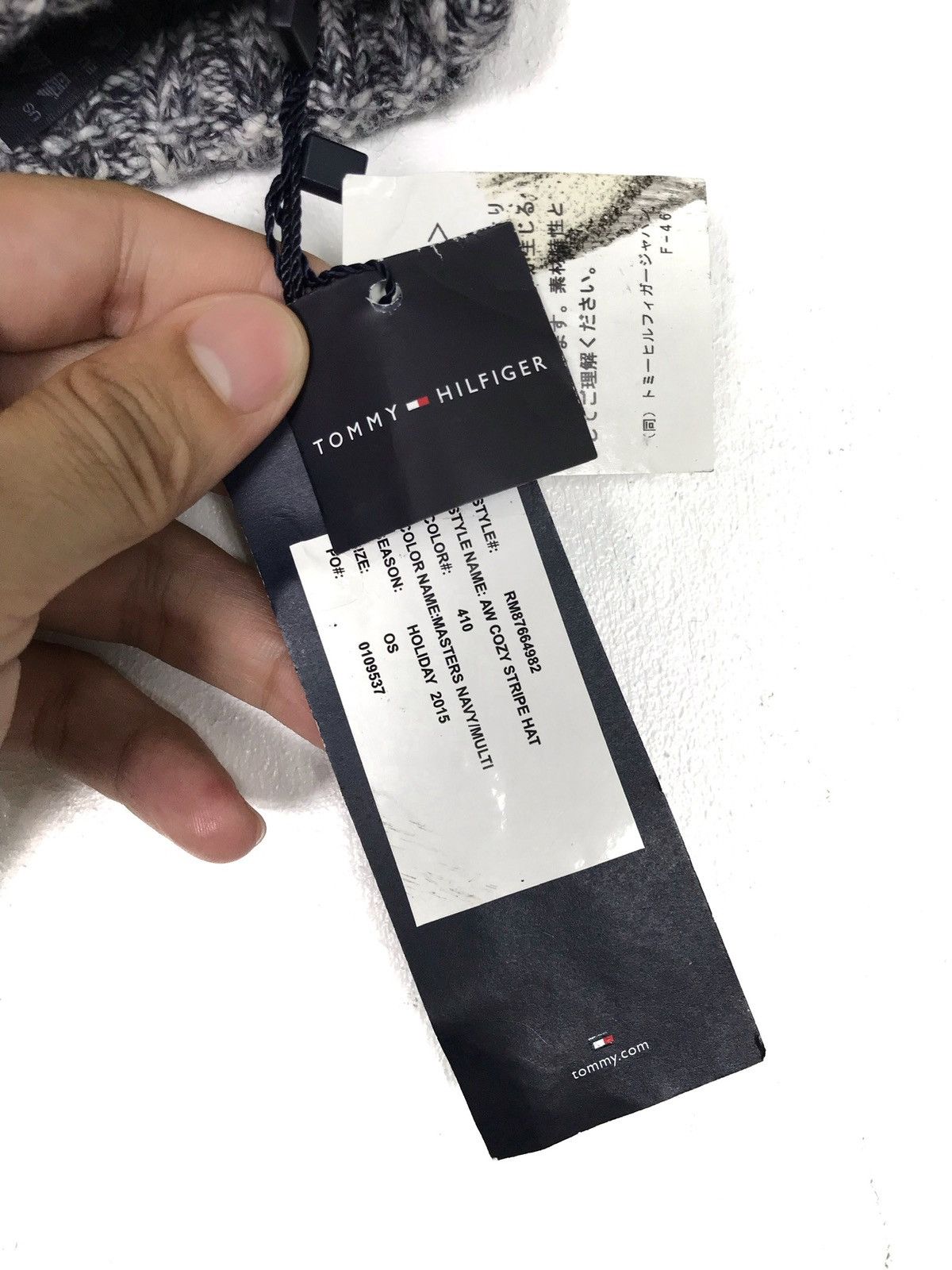 Tommy Hilfiger Rare‼️Tommy Hilfiger Beanie Small Logo One Size With Tag Size ONE SIZE - 3 Thumbnail