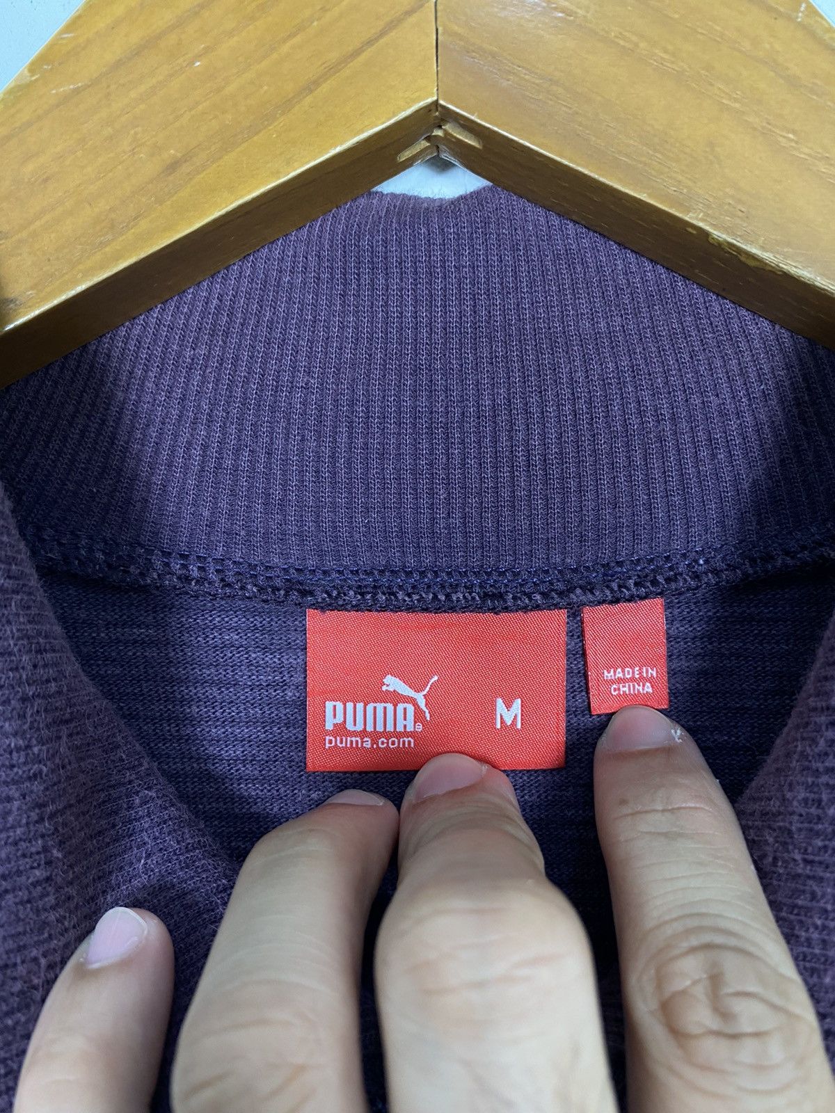 Puma Rare‼️ Puma Track Top Zipper Embroidery Small Logo Size US M / EU 48-50 / 2 - 3 Thumbnail