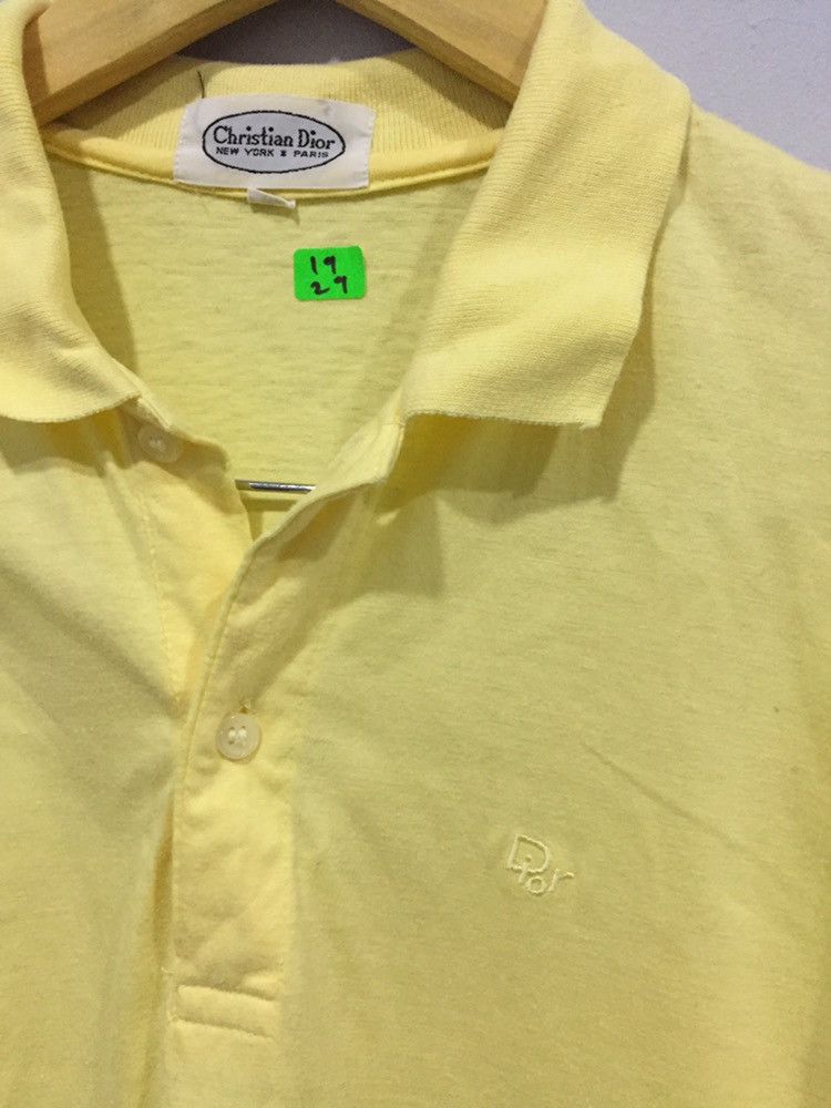 Christian Dior Monsieur Vintage Christian Dior Polo Shirt Size US M / EU 48-50 / 2 - 2 Thumbnail
