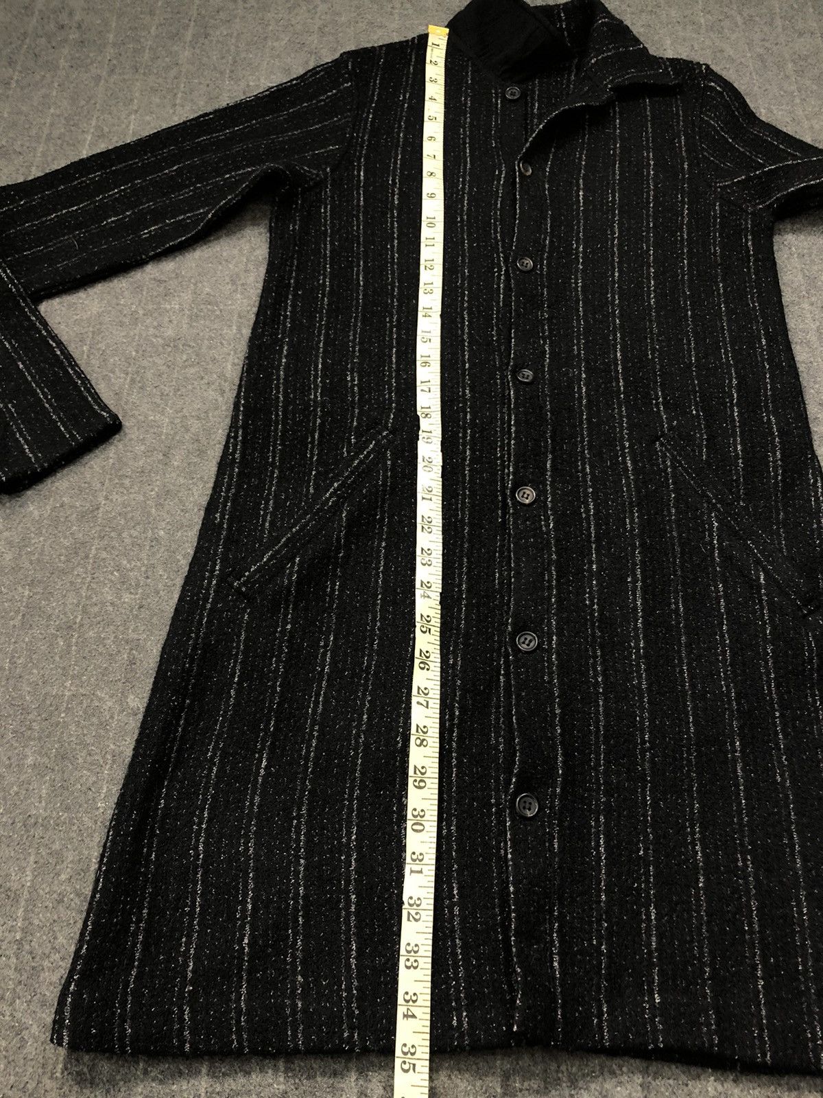 Designer × Yohji Yamamoto Vintage Y’s Yohji Yamamoto Wool Robe Rare Design Size US S / EU 44-46 / 1 - 11 Thumbnail