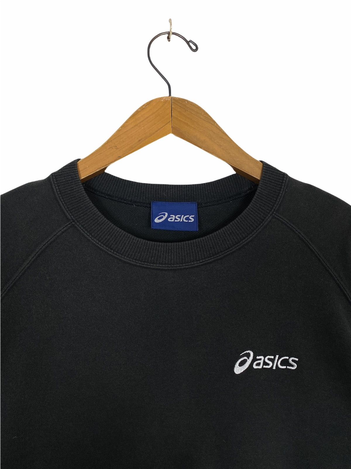 Asics Rare‼️Asics Sweatshirt Small Logo Medium Size Size US M / EU 48-50 / 2 - 2 Thumbnail