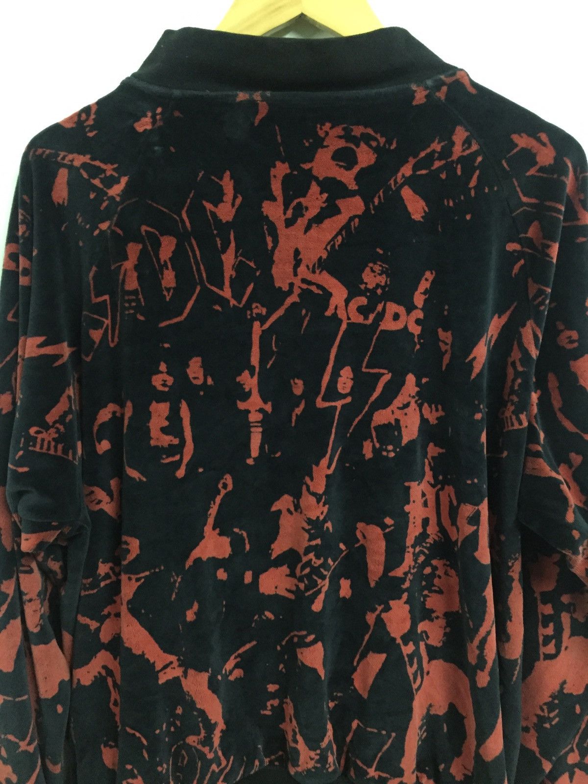 AC/DC Vintage ACDC Sweaters Corduroy Overprinted Size US L / EU 52-54 / 3 - 4 Thumbnail