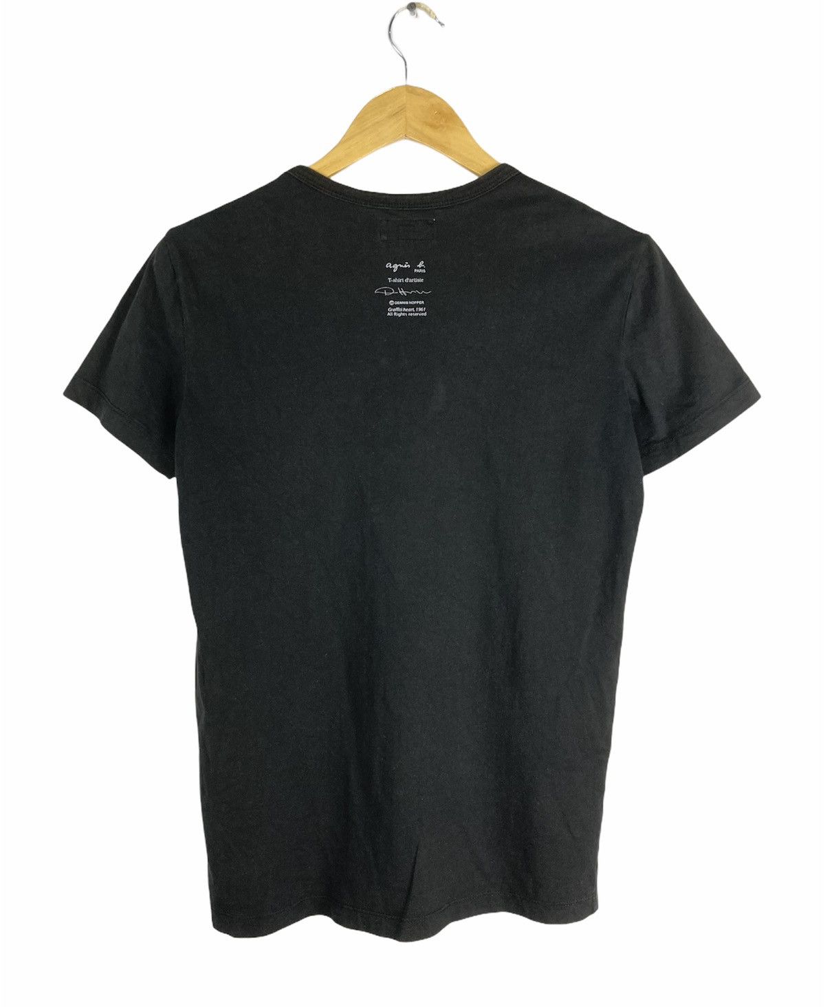 agnes b. Agnes B Paris Tshirt d’artiste D.Hopper Graffiti Heart 1961 Size US S / EU 44-46 / 1 - 2 Thumbnail