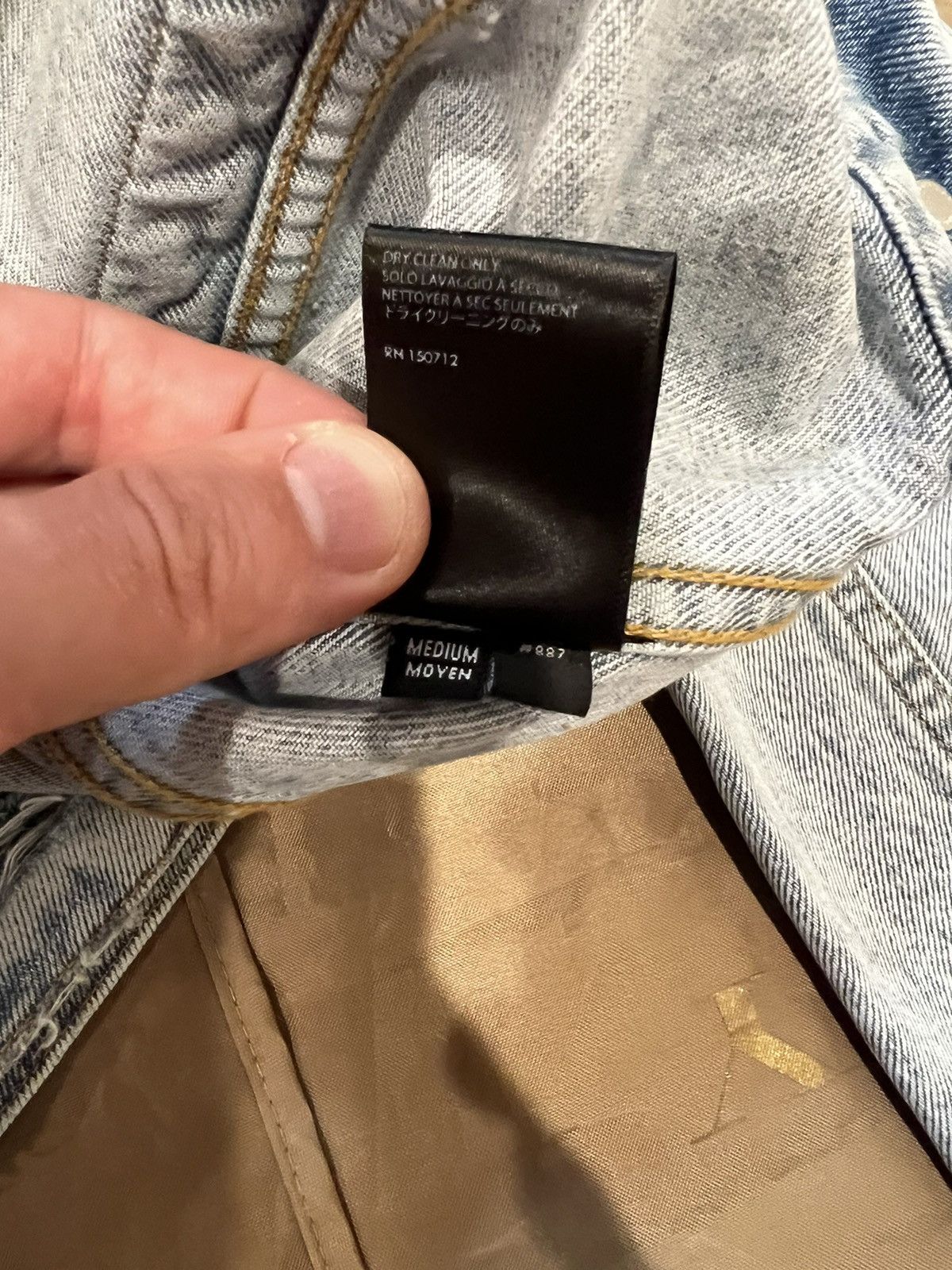Amiri AMIRI x Playboy distressed-finish denim jacket size M $2800 Size US M / EU 48-50 / 2 - 8 Thumbnail