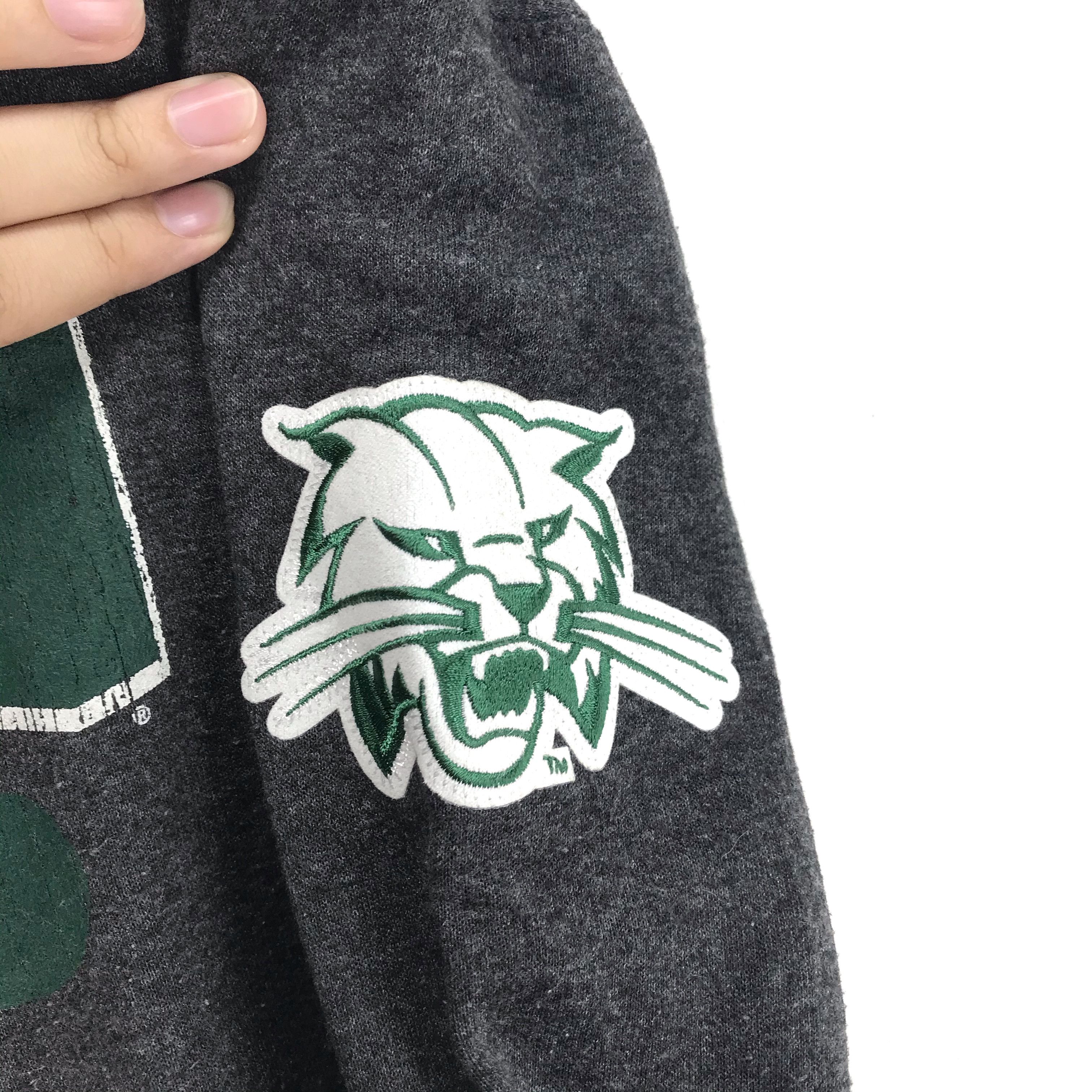 Champion CHAMPION OHIO BOBCATS Big Logo Zipper Hoodie #2426-64 Size US M / EU 48-50 / 2 - 7 Thumbnail