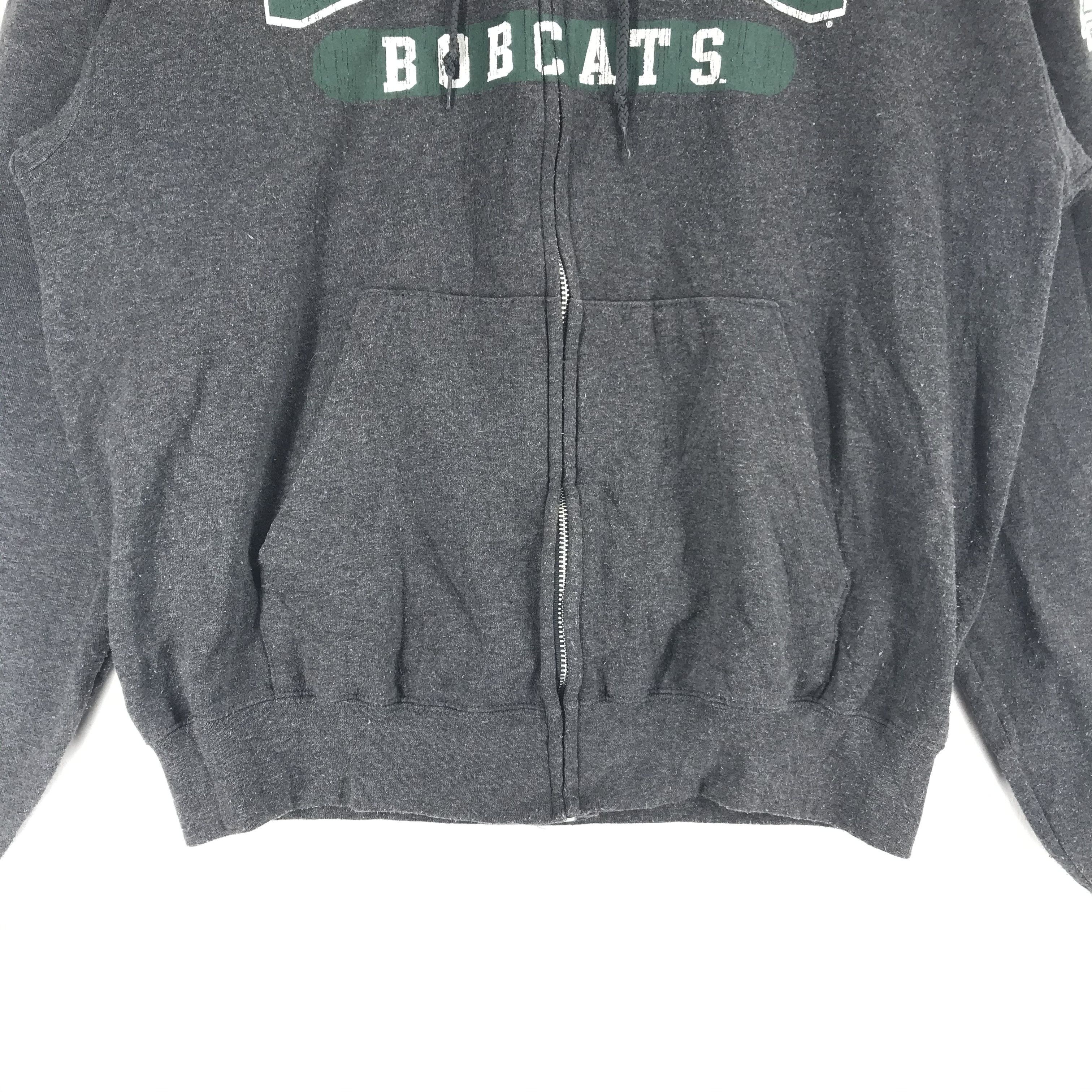 Champion CHAMPION OHIO BOBCATS Big Logo Zipper Hoodie #2426-64 Size US M / EU 48-50 / 2 - 4 Thumbnail