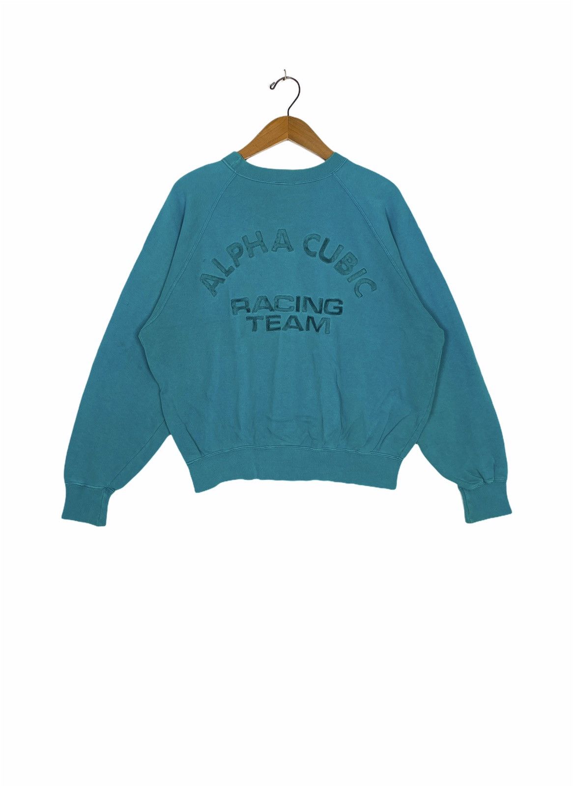 Vintage Rare‼️Alpha Cubic Racing Team Sweatshirt Small Size Size US S / EU 44-46 / 1 - 1 Thumbnail