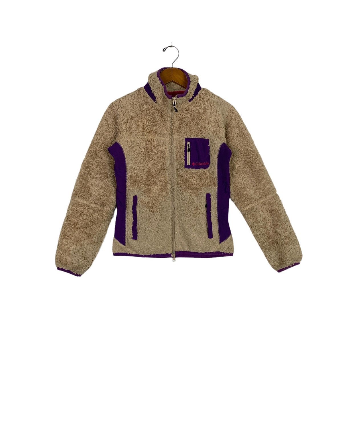 image of Columbia Women Mountainside Heavyweight Sherpa Fleece in Brown (Size Small)