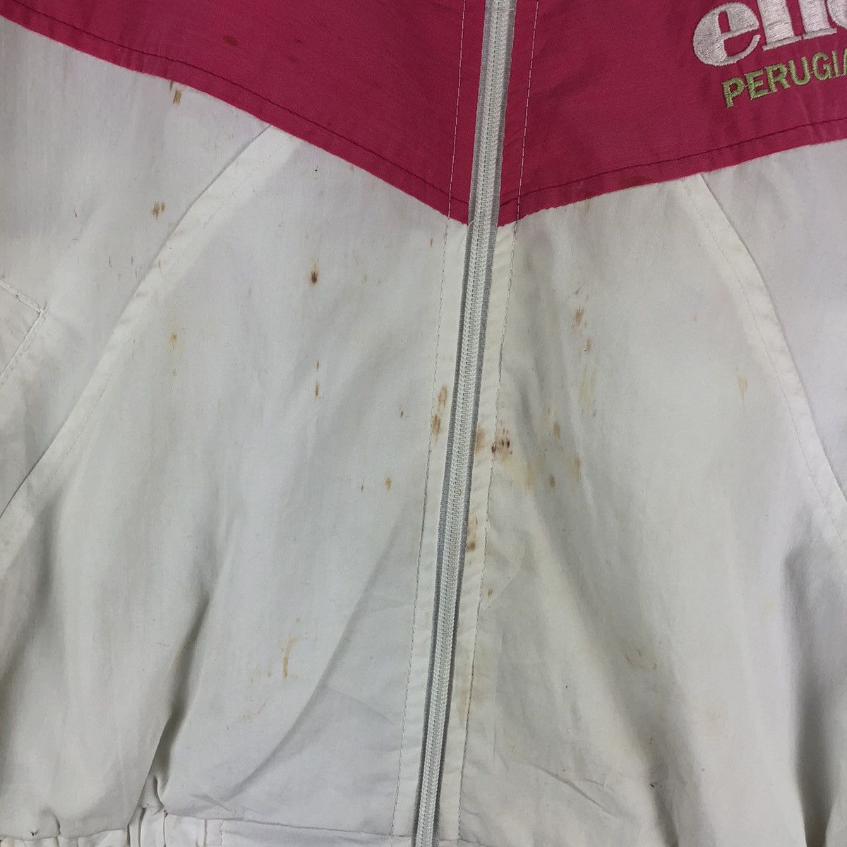 Ellesse Vintage 90's Ellese Perugia Italia 1959 Zipper Jacket Size S / US 4 / IT 40 - 9 Thumbnail