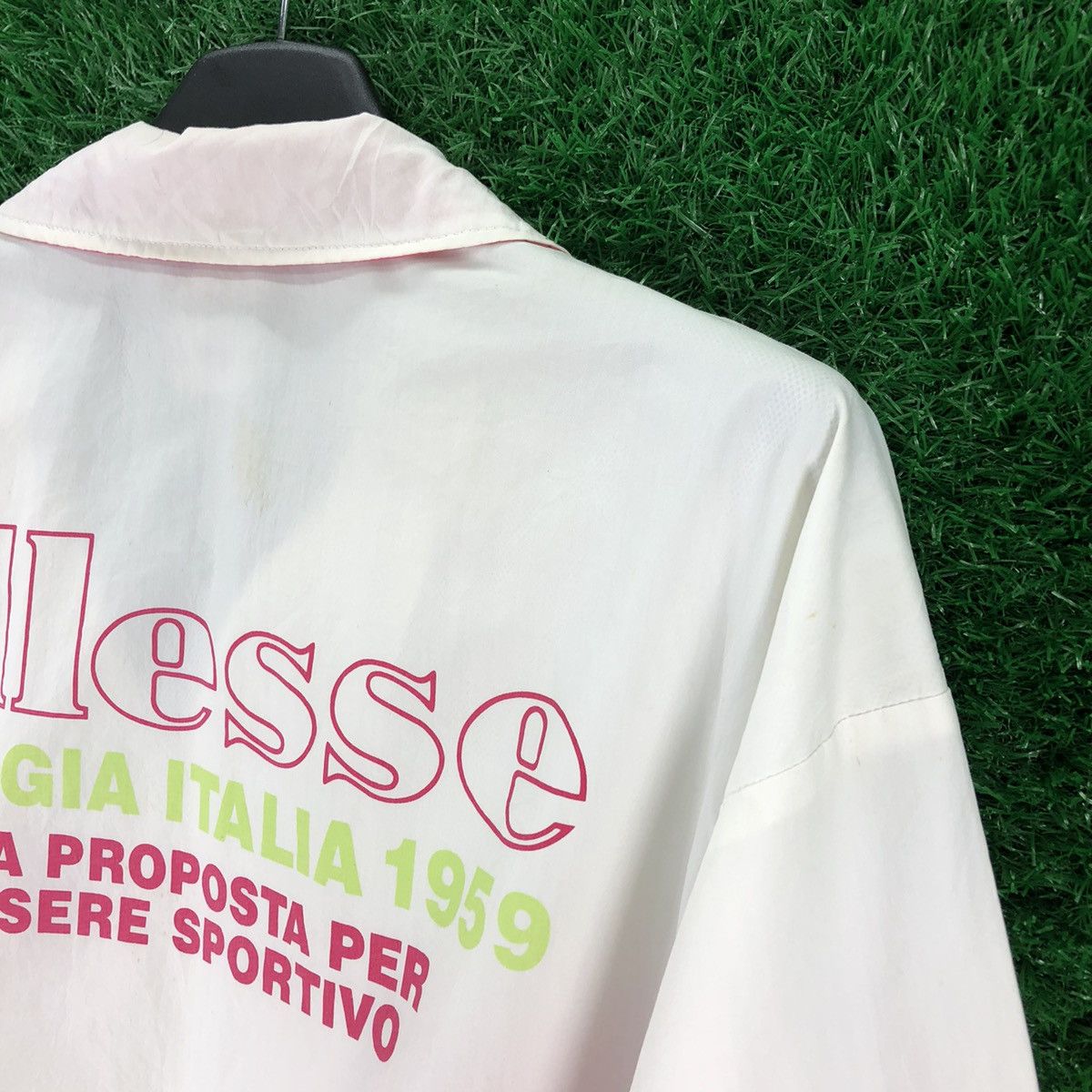 Ellesse Vintage 90's Ellese Perugia Italia 1959 Zipper Jacket Size S / US 4 / IT 40 - 5 Thumbnail