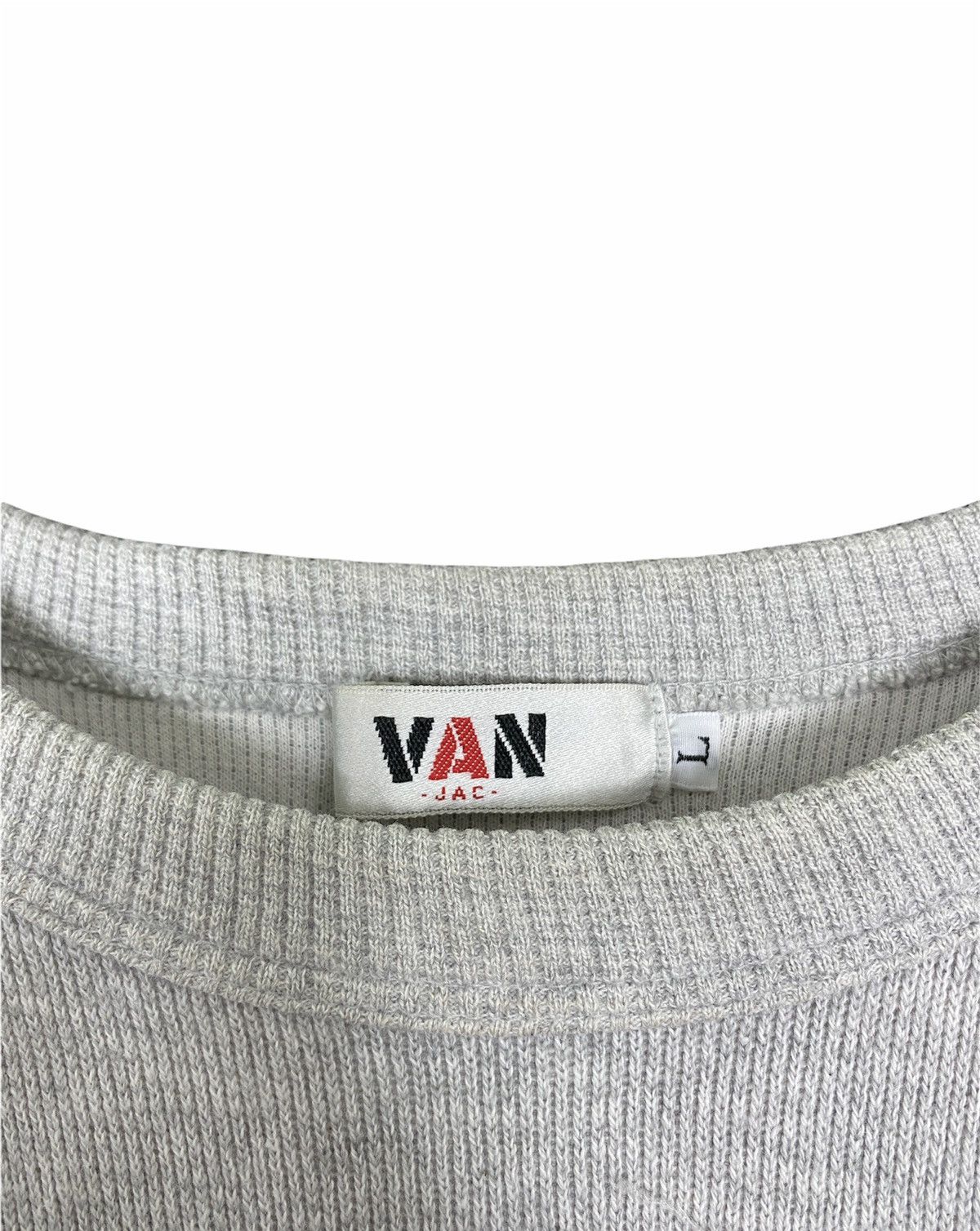 Japanese Brand Rare‼️ Van Jac Sweatshirt Big Logo Large Size Made In Japan Size US L / EU 52-54 / 3 - 3 Thumbnail