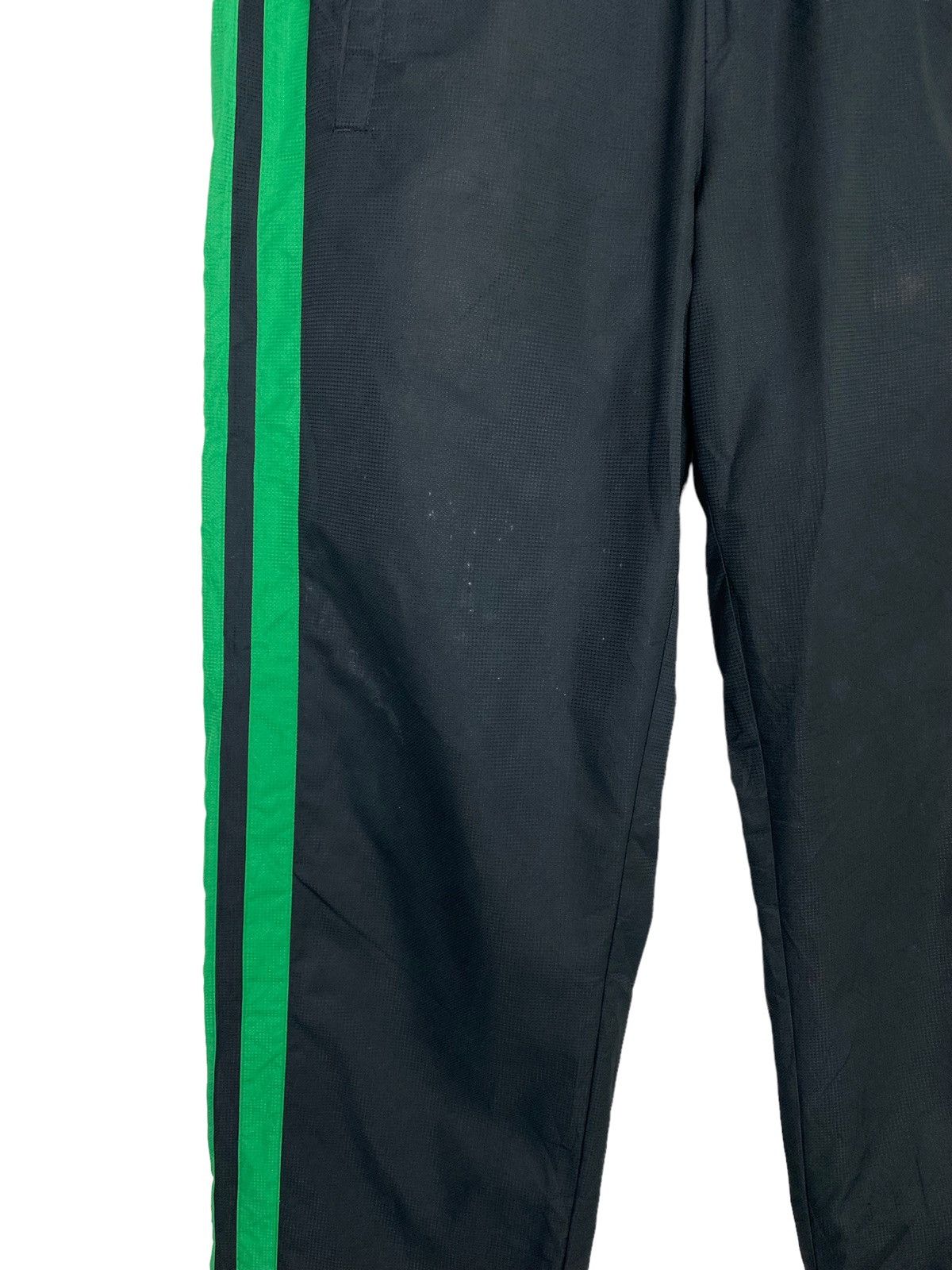 Adidas Rare‼️ Adidas Stripe Green Track Pants Embroidery Small Logo Size US 30 / EU 46 - 7 Thumbnail