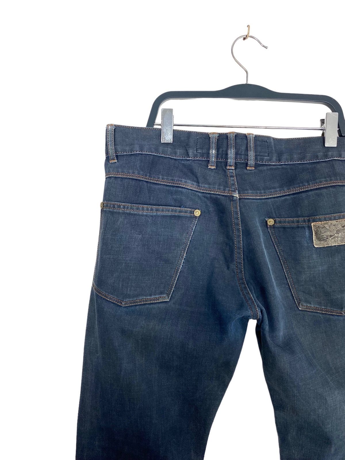 April 77 Rare‼️Vintage DISTRESSED April 77 Denim Jeans Button Fly Size US 32 / EU 48 - 6 Thumbnail